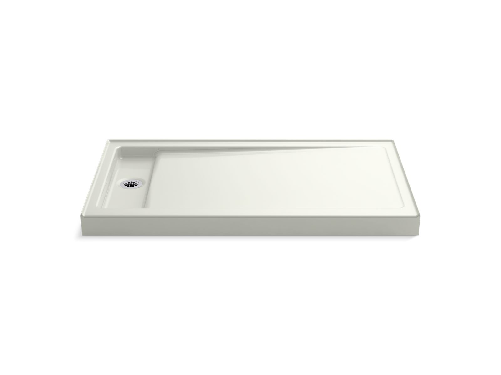 42725-bellwether-60-x-34-alcove-shower-base-left-offset-drain-6.jpg Bellwether® 60" x 34" alcove shower base, left offset drain
