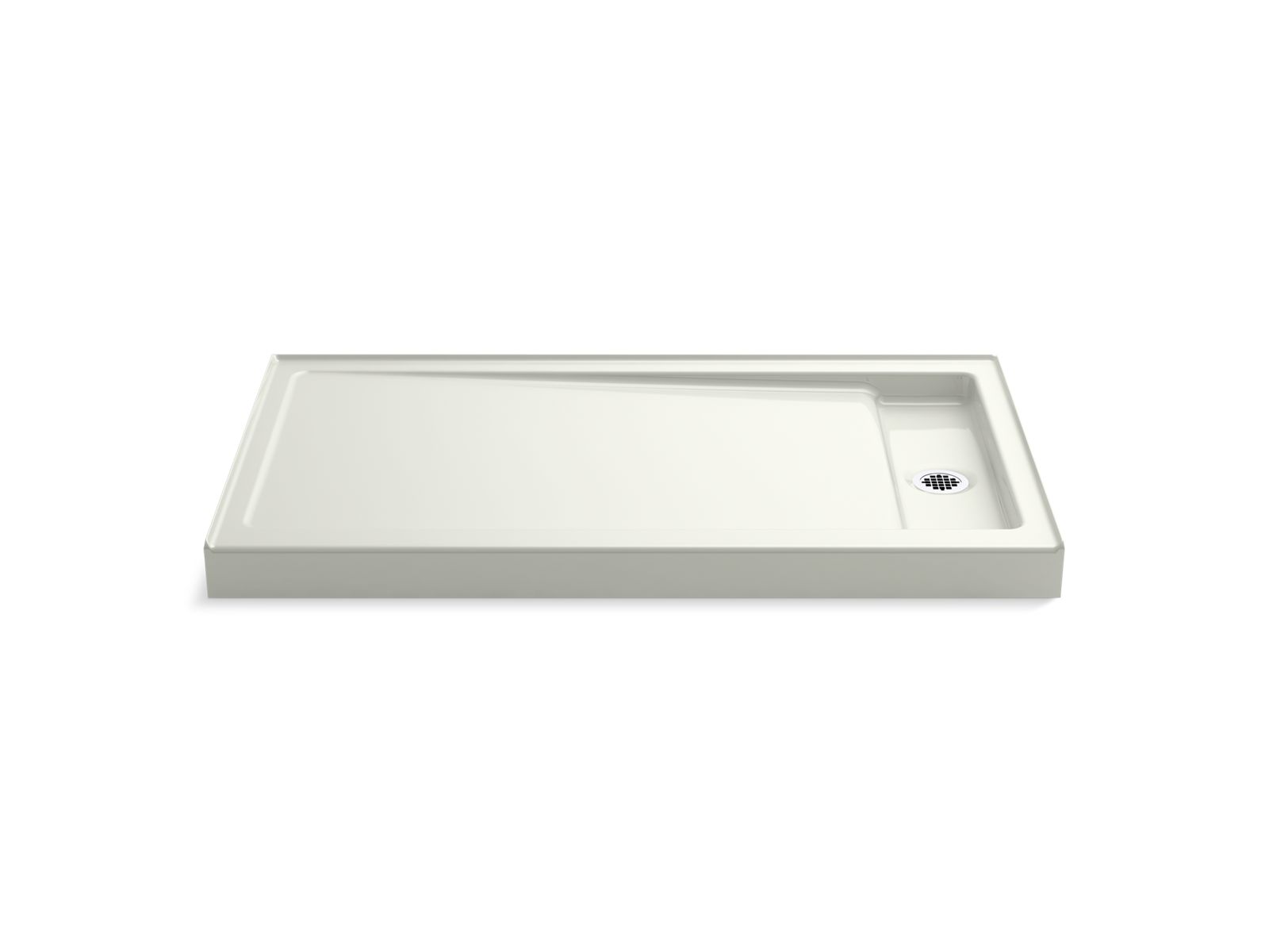 42747-bellwether-60-x-34-alcove-shower-base-right-offset-drain-6.jpg Bellwether® 60" x 34" alcove shower base, right offset drain