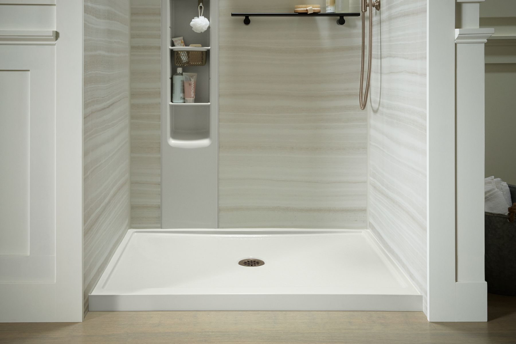 42754-rely-48-x-42-alcove-shower-base-center-drain-9.jpg Rely® 48" x 42" alcove shower base, center drain