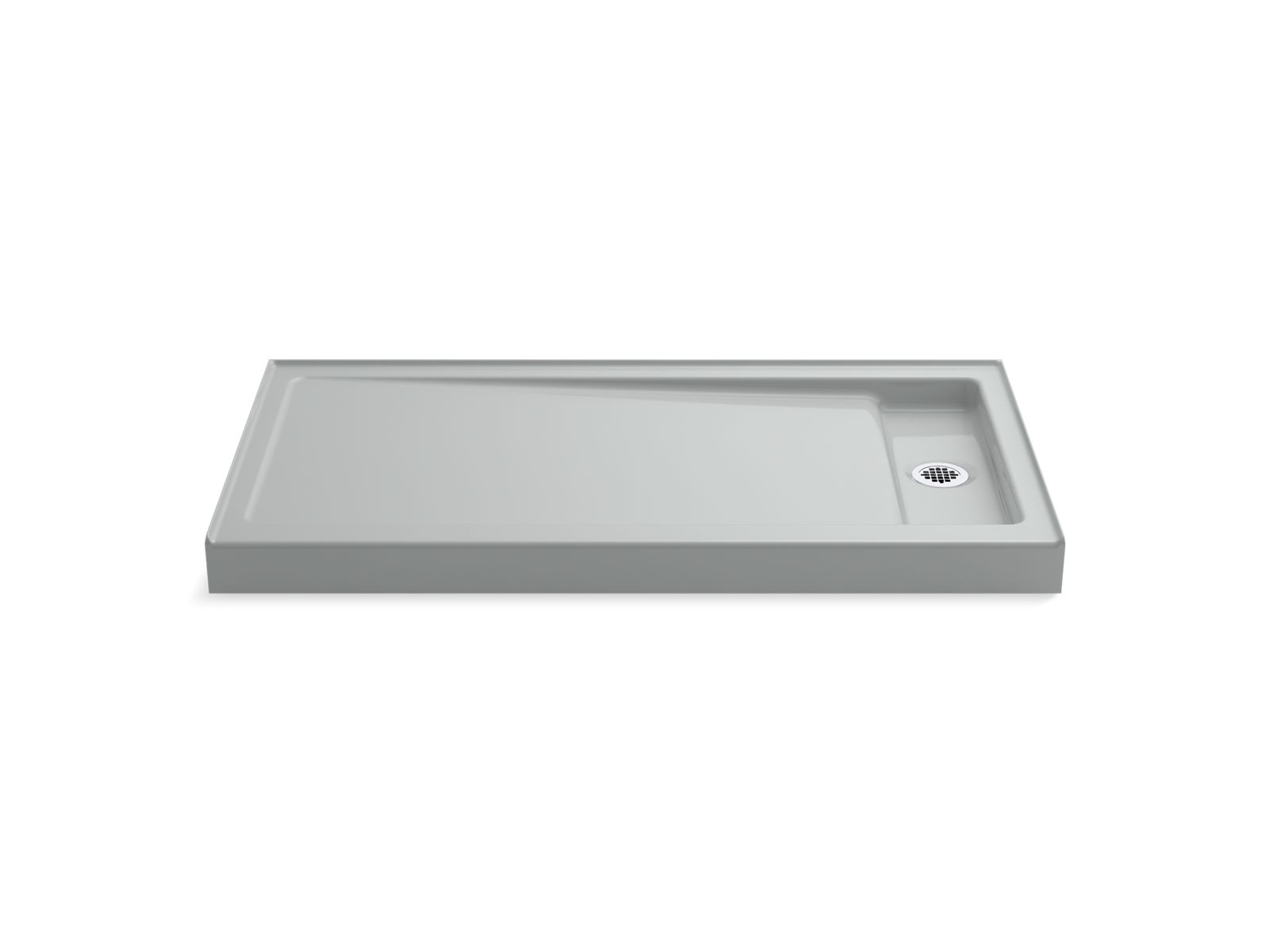 42774-bellwether-60-x-32-alcove-shower-base-right-offset-drain-3.jpg Bellwether® 60" x 32" alcove shower base, right offset drain