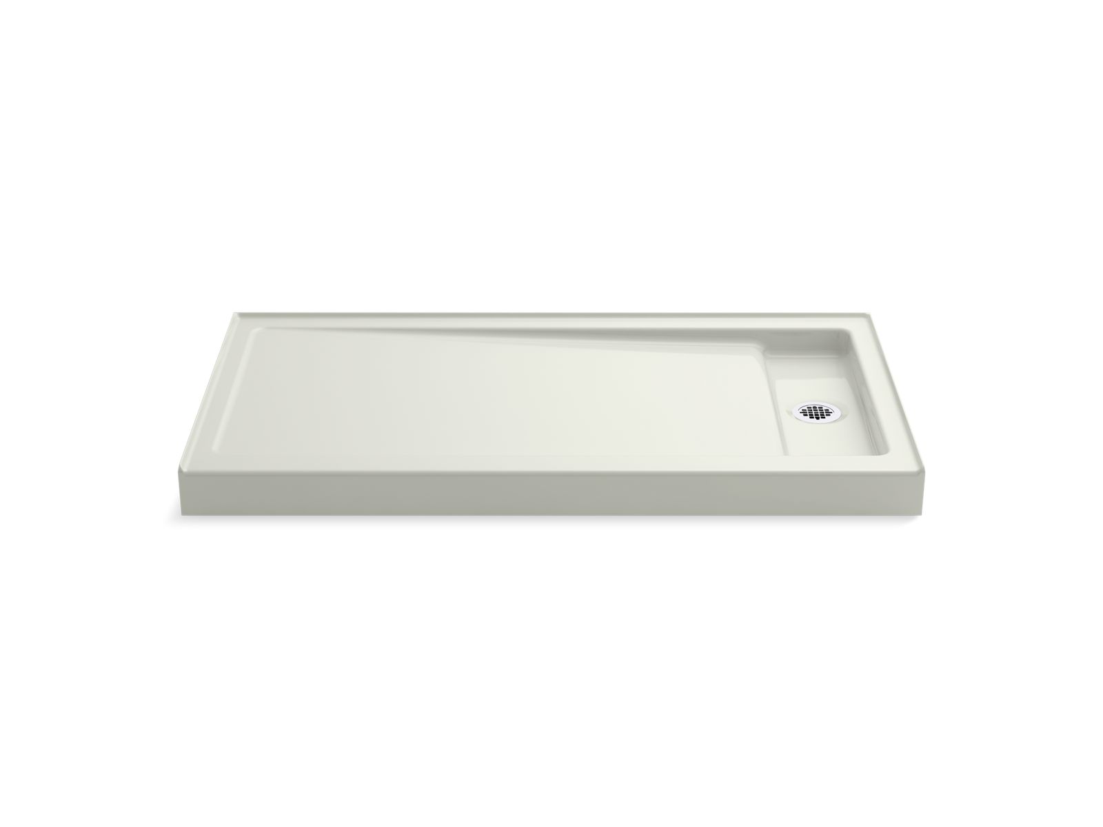 42774-bellwether-60-x-32-alcove-shower-base-right-offset-drain-6.jpg Bellwether® 60" x 32" alcove shower base, right offset drain
