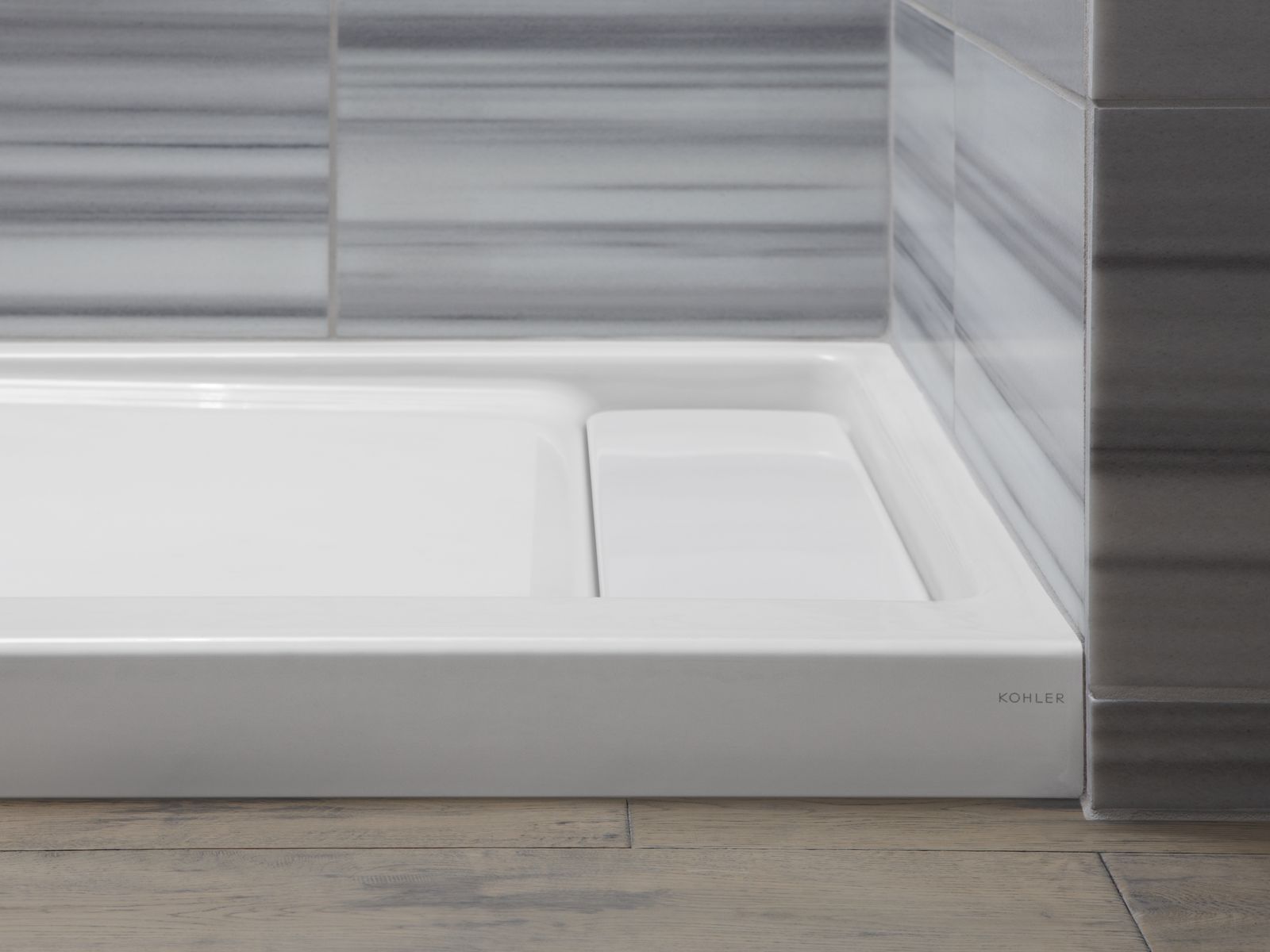 42774-bellwether-60-x-32-alcove-shower-base-right-offset-drain-9.jpg Bellwether® 60" x 32" alcove shower base, right offset drain