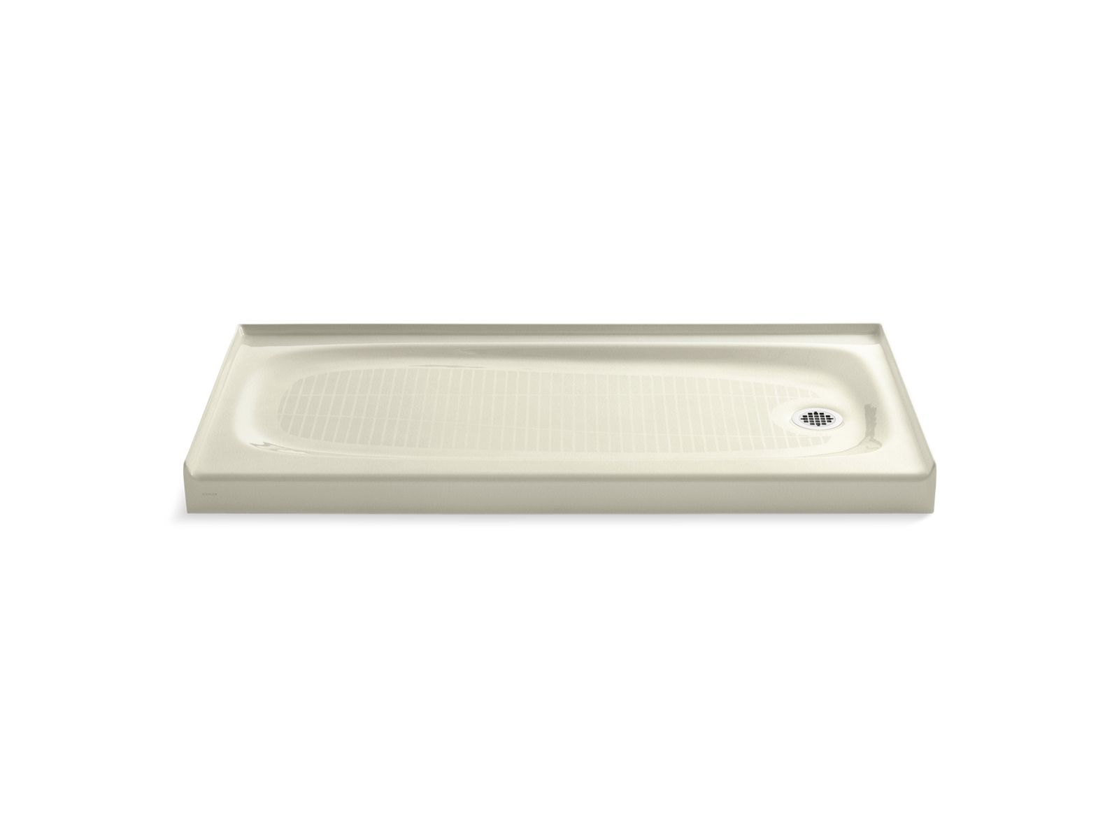 42836-salient-60-x-30-alcove-shower-base-right-drain-10.jpg Salient® 60" x 30" alcove shower base, right drain