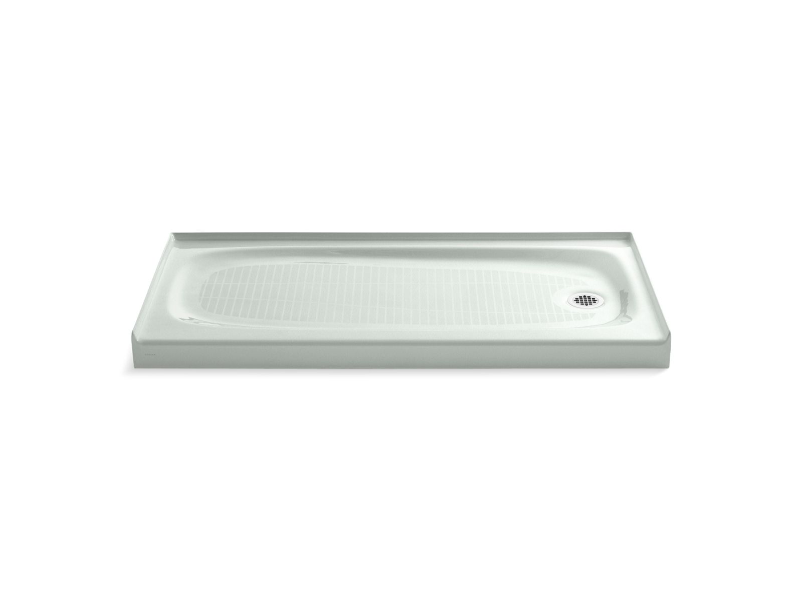 42836-salient-60-x-30-alcove-shower-base-right-drain-12.jpg Salient® 60" x 30" alcove shower base, right drain