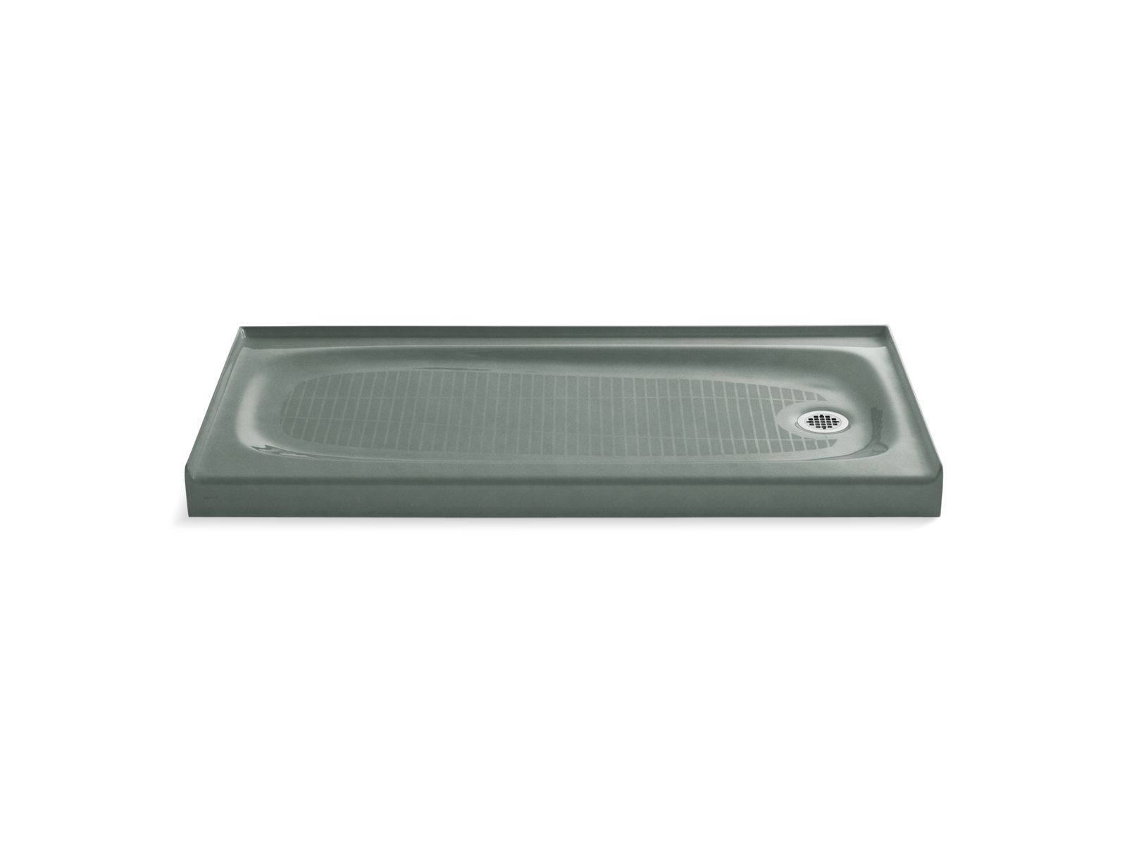 42836-salient-60-x-30-alcove-shower-base-right-drain-13.jpg Salient® 60" x 30" alcove shower base, right drain