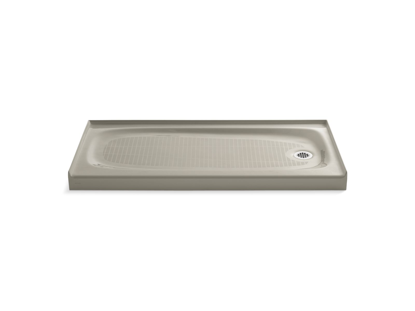 42836-salient-60-x-30-alcove-shower-base-right-drain-14.jpg Salient® 60" x 30" alcove shower base, right drain