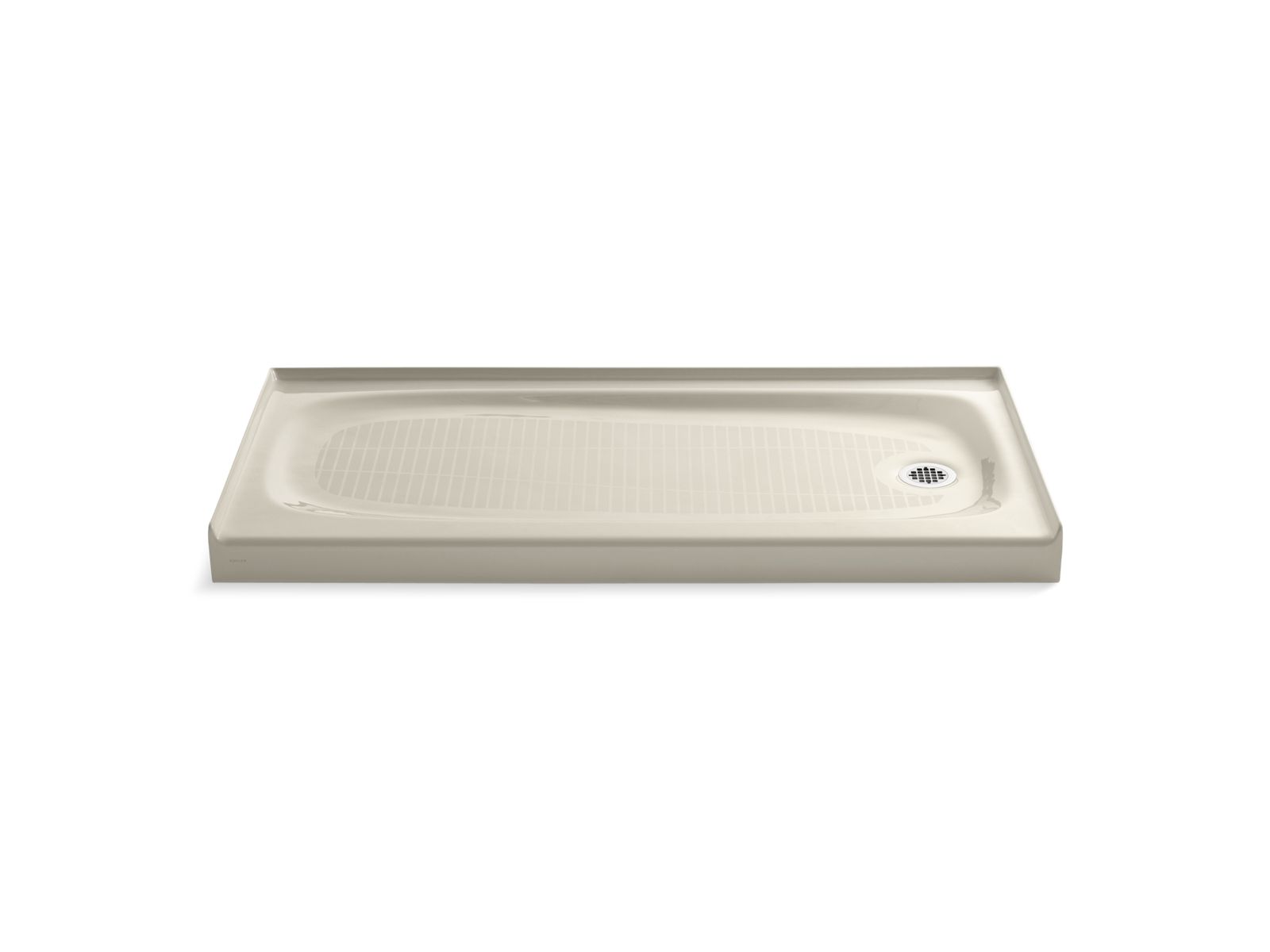 42836-salient-60-x-30-alcove-shower-base-right-drain-3.jpg Salient® 60" x 30" alcove shower base, right drain