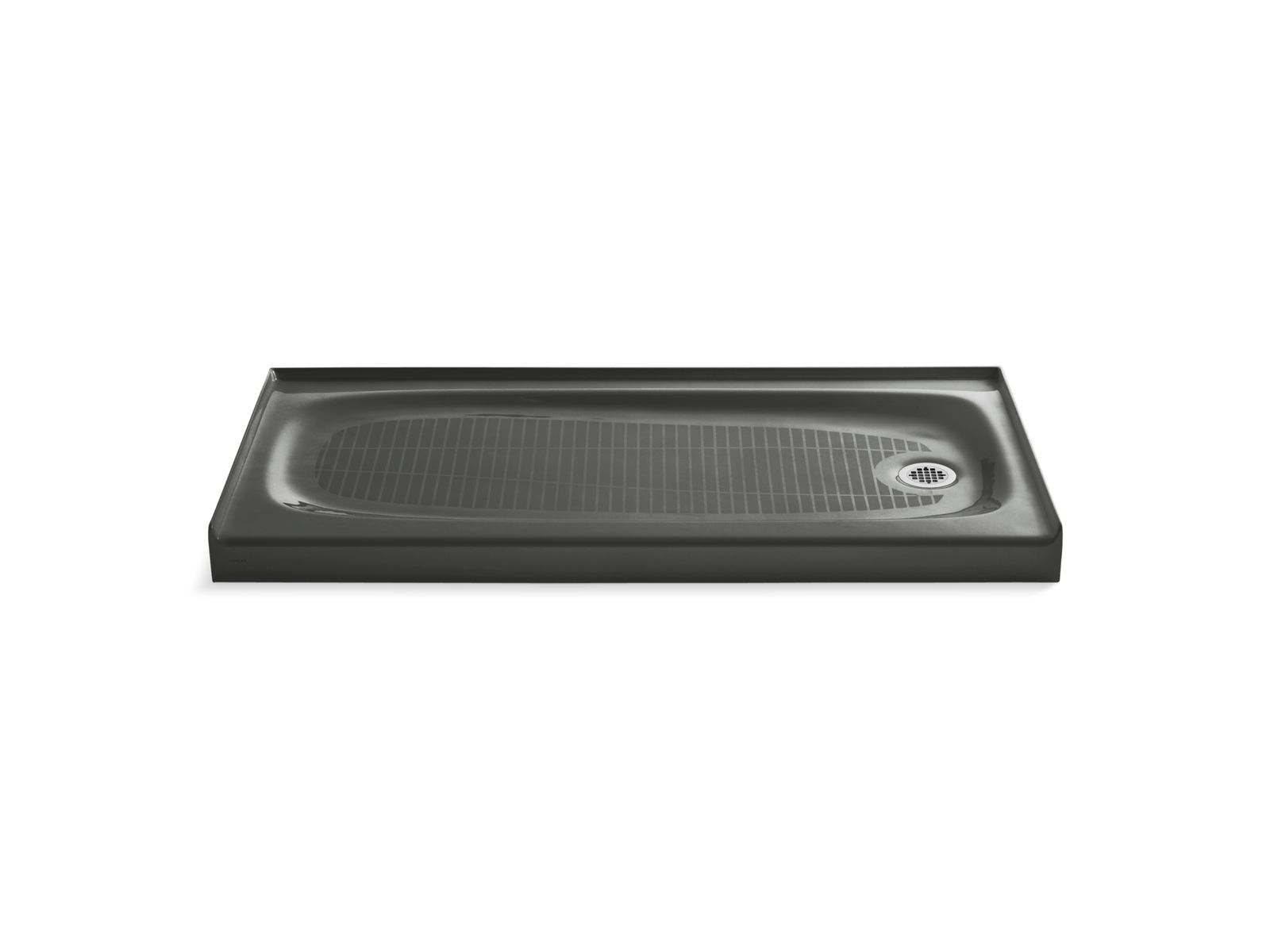 42836-salient-60-x-30-alcove-shower-base-right-drain-5.jpg Salient® 60" x 30" alcove shower base, right drain
