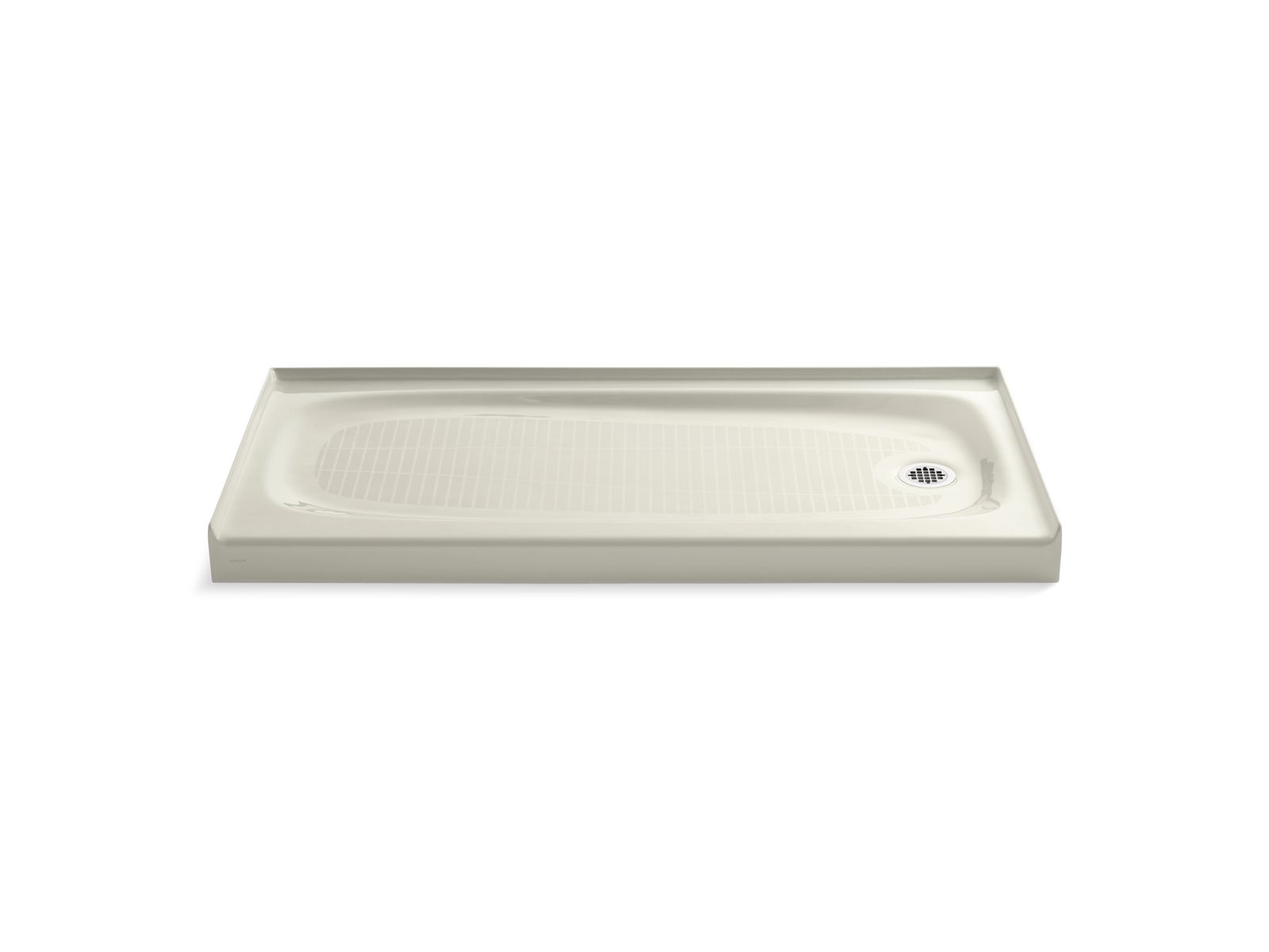 42836-salient-60-x-30-alcove-shower-base-right-drain-9.jpg Salient® 60" x 30" alcove shower base, right drain