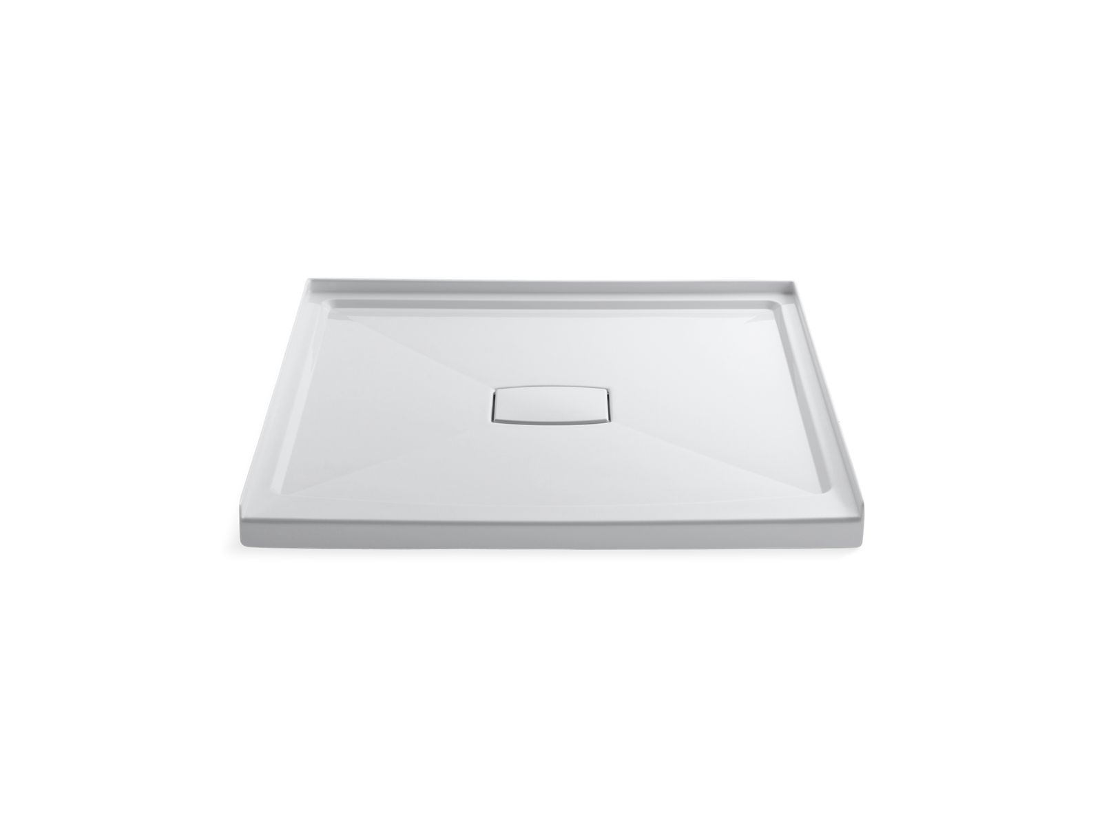 Archer® 48" x 48" alcove shower base, center drain