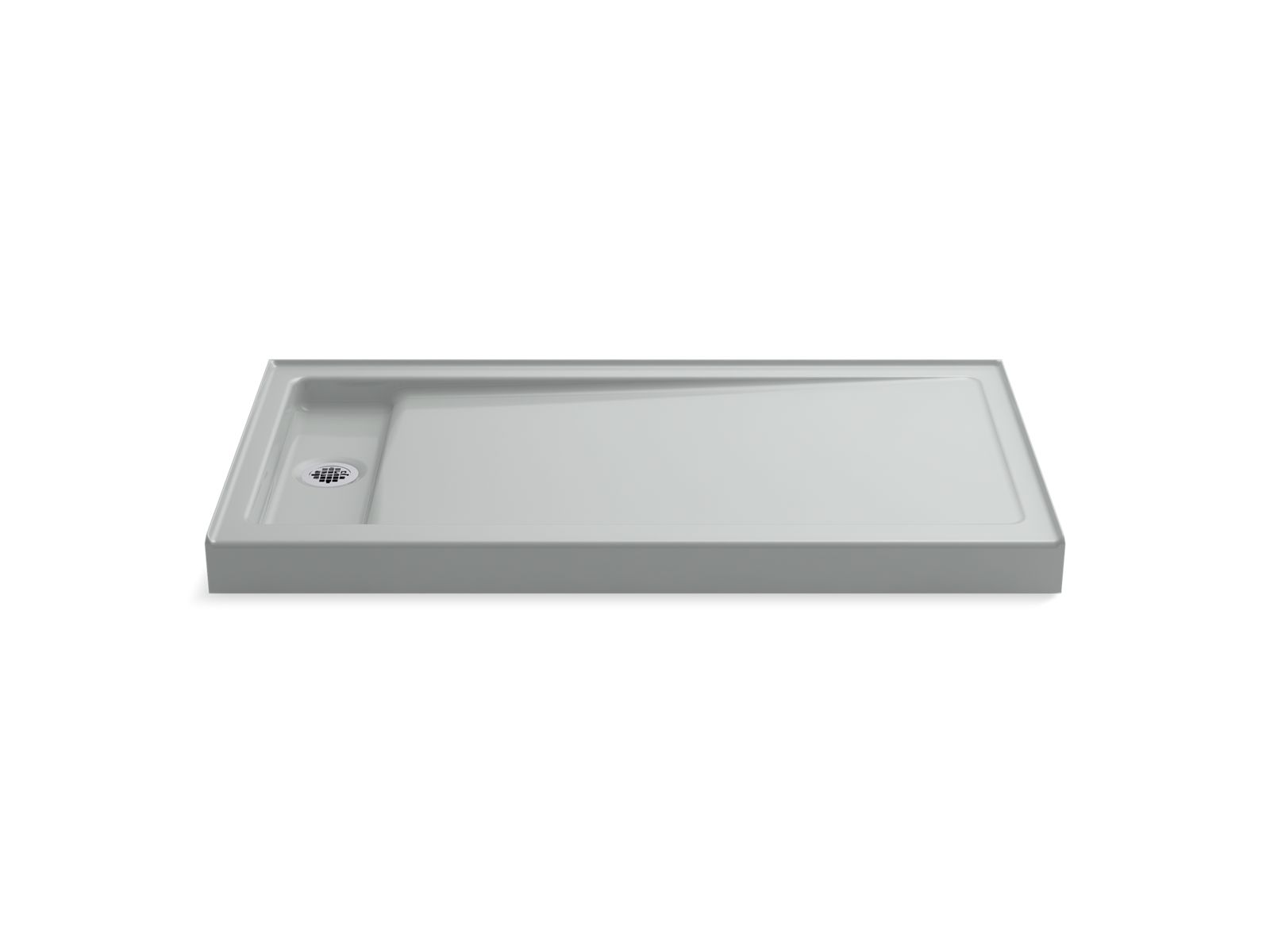 42957-bellwether-60-x-32-alcove-shower-base-left-offset-drain-3.jpg Bellwether® 60" x 32" alcove shower base, left offset drain