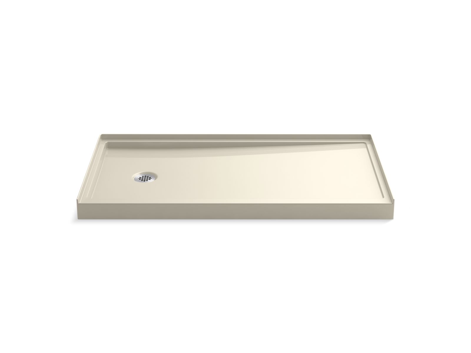 43008-rely-60-x-32-alcove-shower-base-left-drain-2.jpg Rely® 60" x 32" alcove shower base, left drain