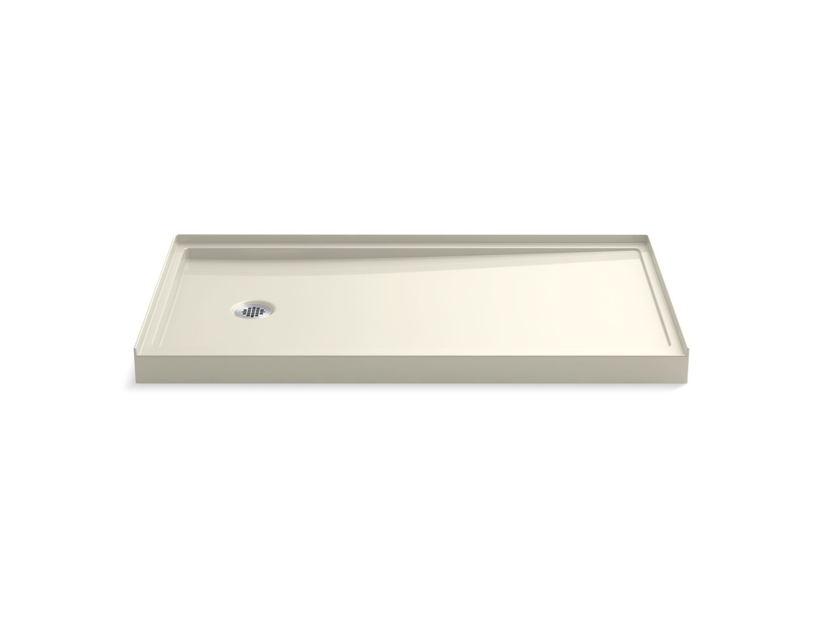 43008-rely-60-x-32-alcove-shower-base-left-drain-4.jpg Rely® 60" x 32" alcove shower base, left drain