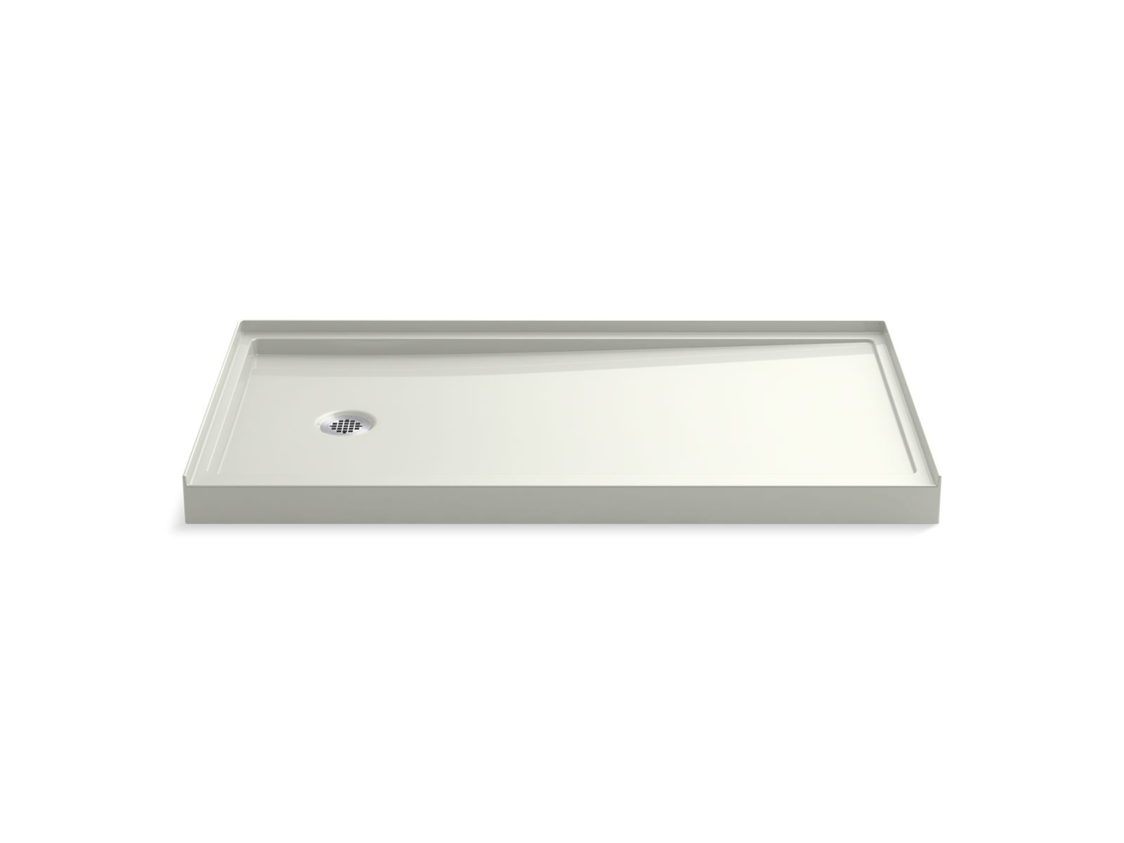 43008-rely-60-x-32-alcove-shower-base-left-drain-6.jpg Rely® 60" x 32" alcove shower base, left drain