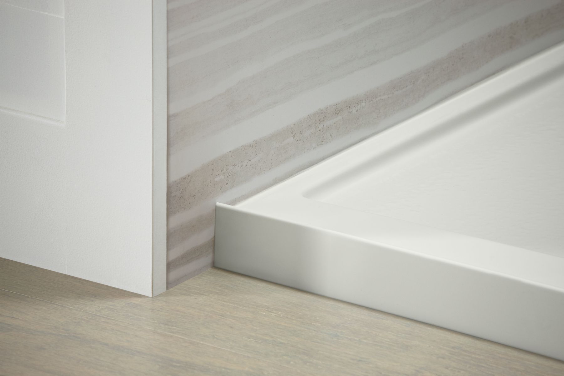 43008-rely-60-x-32-alcove-shower-base-left-drain-7.jpg Rely® 60" x 32" alcove shower base, left drain