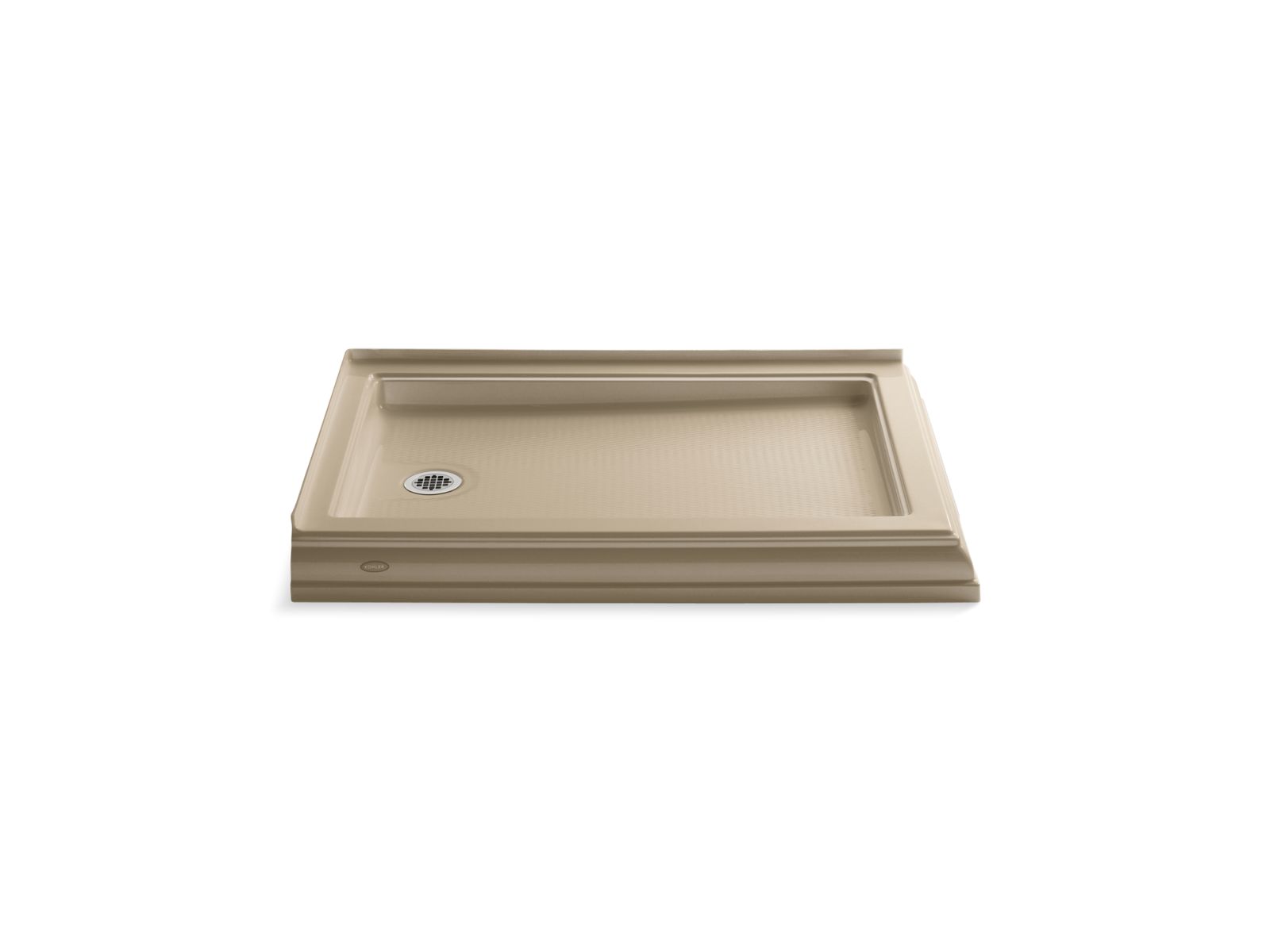 Memoirs® 48" x 34" corner shower base, left drain