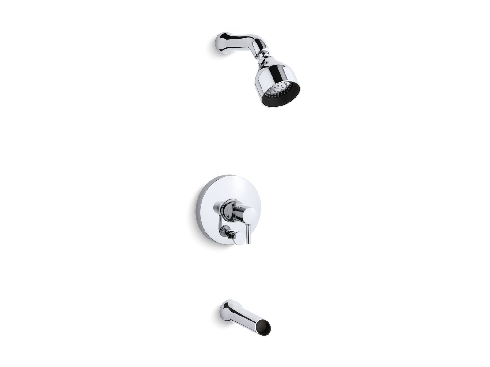 Toobi® Bath and shower trim set, valve not included