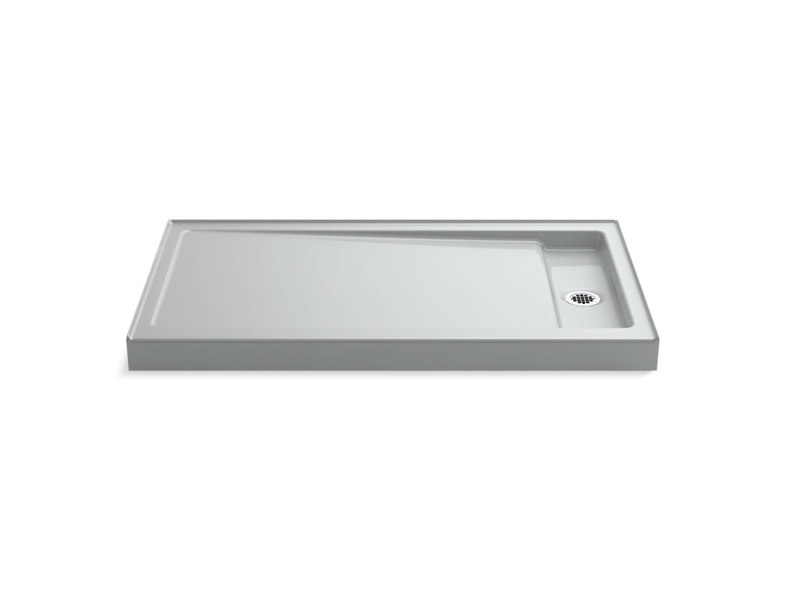 43100-bellwether-60-x-34-alcove-shower-base-right-drain-3.jpg Bellwether® 60" x 34" alcove shower base, right drain