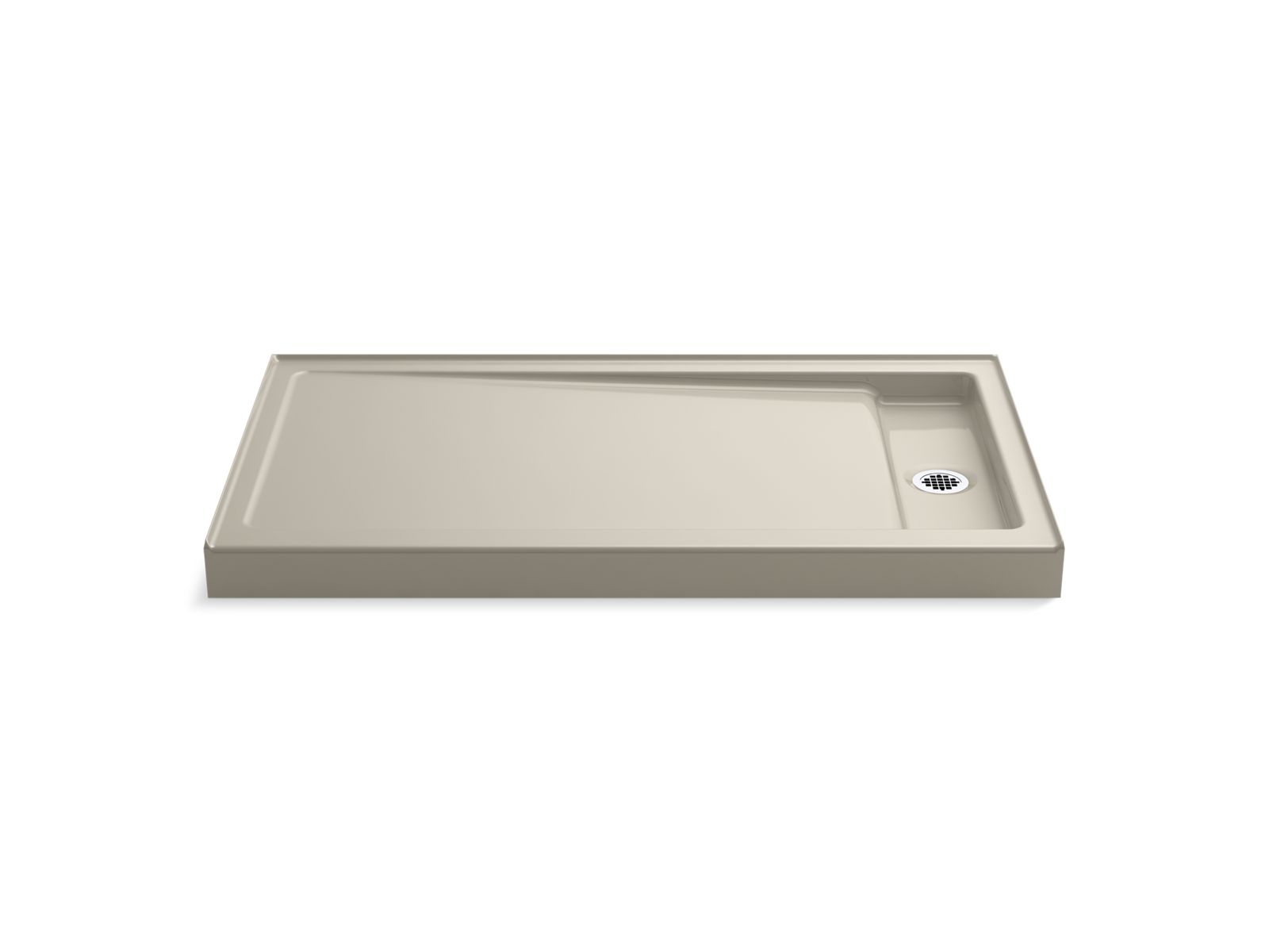 43100-bellwether-60-x-34-alcove-shower-base-right-drain-5.jpg Bellwether® 60" x 34" alcove shower base, right drain