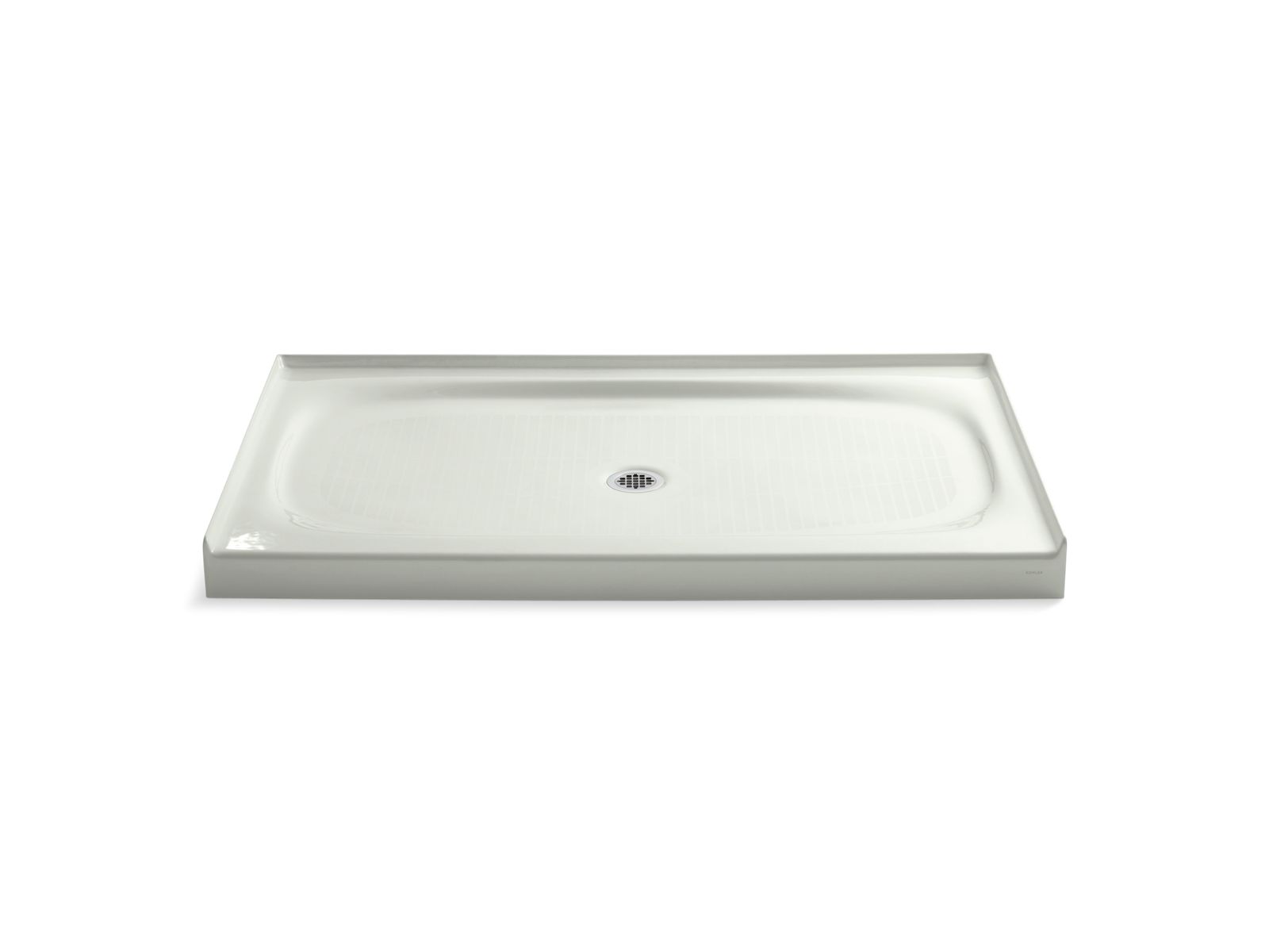43227-salient-60-x-36-alcove-shower-base-center-drain-18.jpg Salient® 60" x 36" alcove shower base, center drain