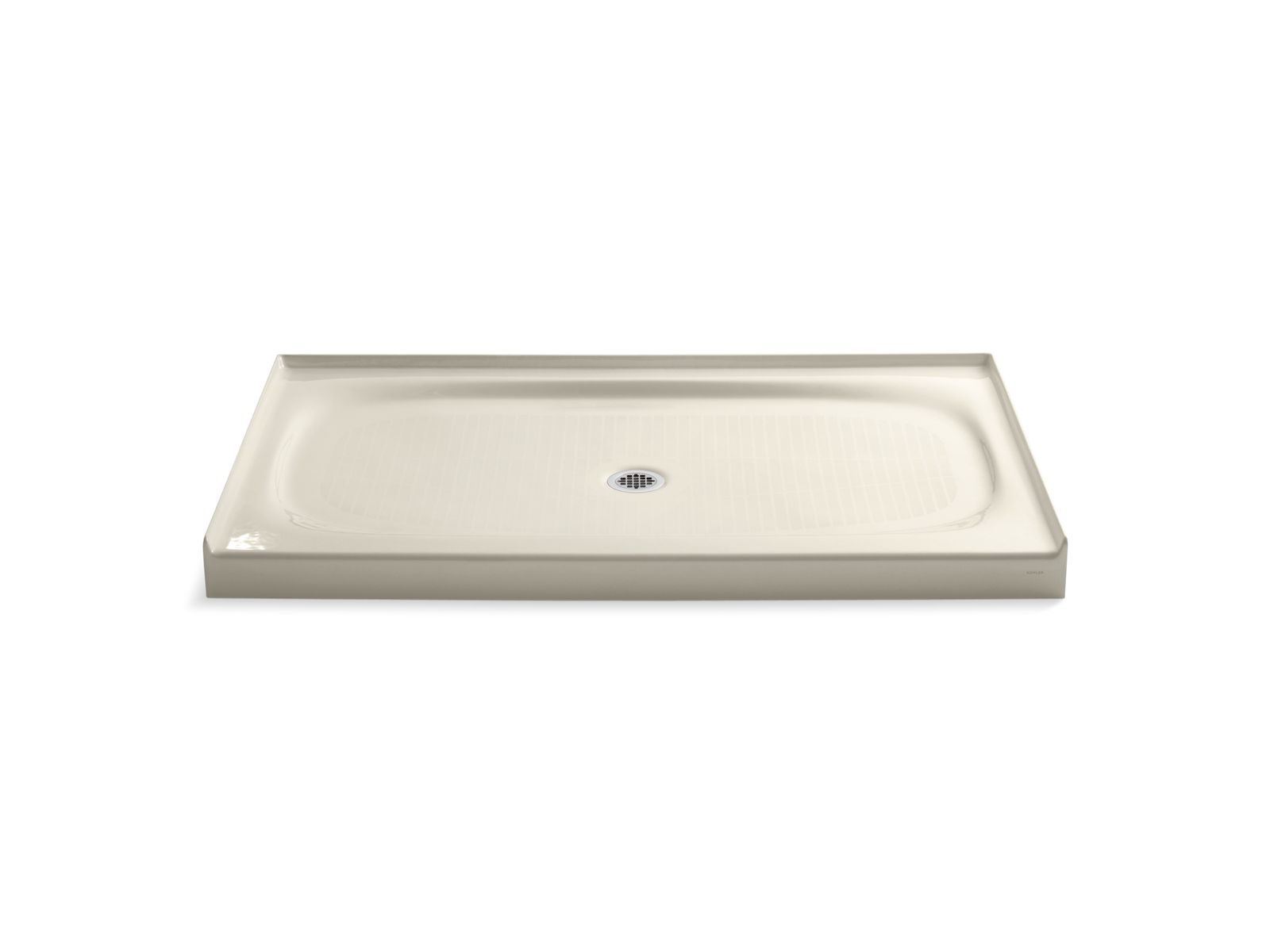 43227-salient-60-x-36-alcove-shower-base-center-drain-3.jpg Salient® 60" x 36" alcove shower base, center drain