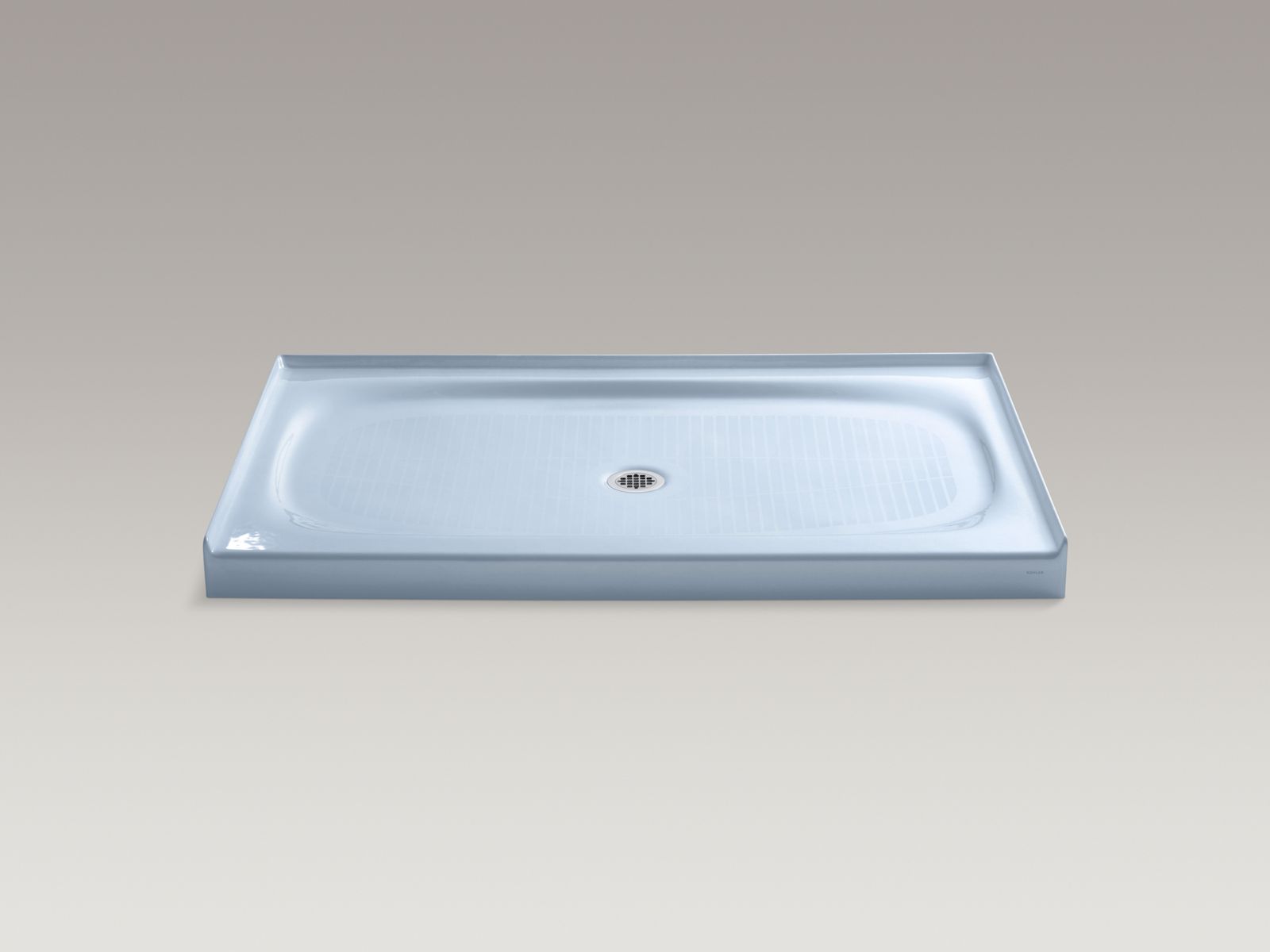 43227-salient-60-x-36-alcove-shower-base-center-drain-6.jpg Salient® 60" x 36" alcove shower base, center drain