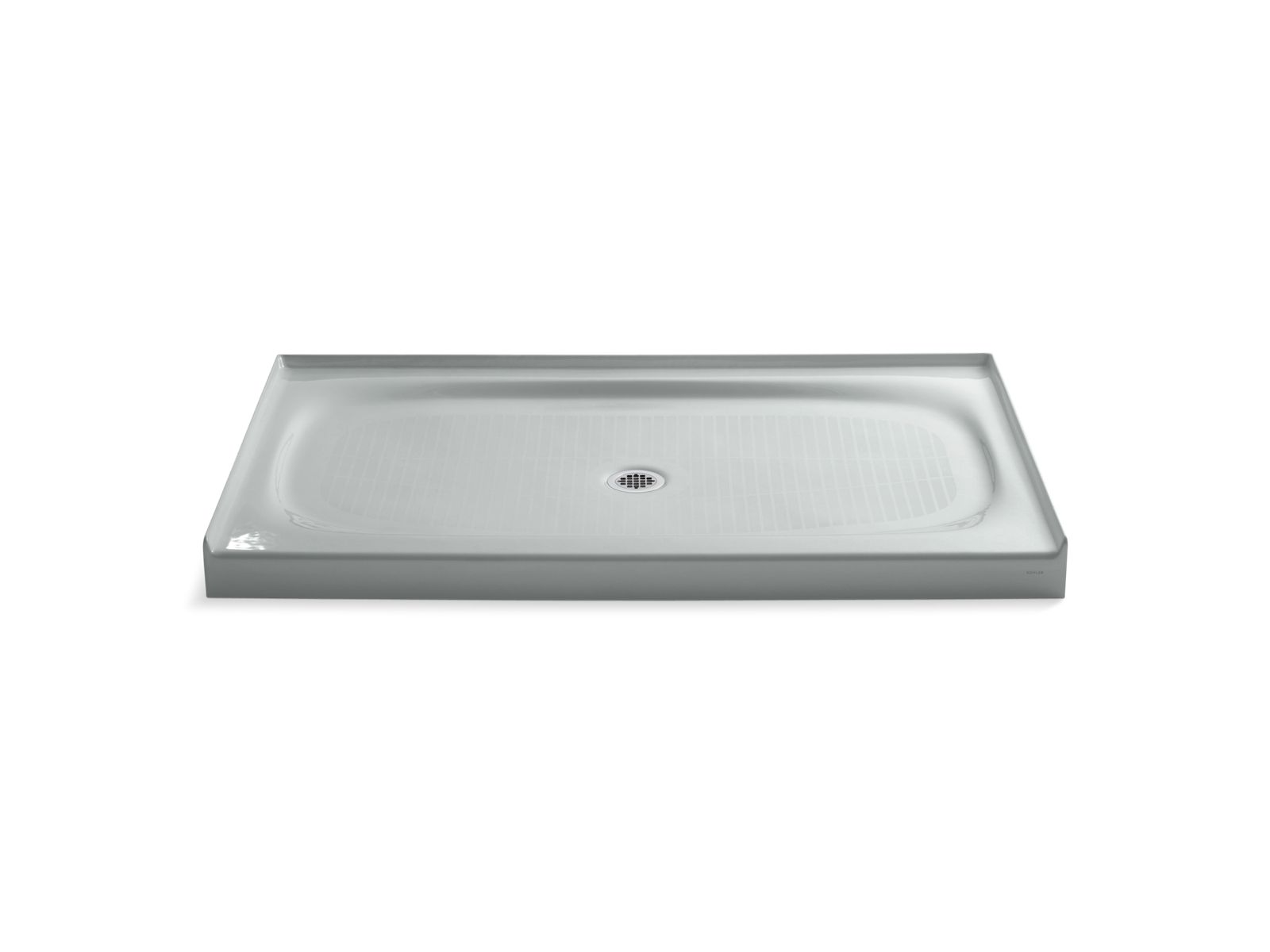 43227-salient-60-x-36-alcove-shower-base-center-drain-8.jpg Salient® 60" x 36" alcove shower base, center drain