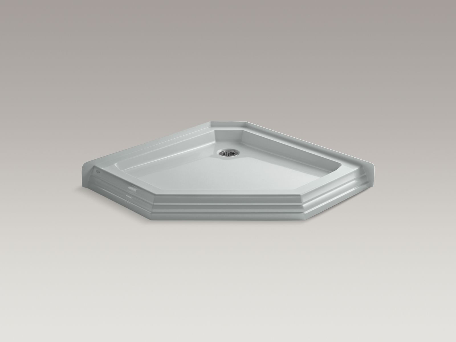 43253-memoirs-r-42-1-4-x-42-neo-angle-single-threshold-rear-center-drain-frp-shower-base-5.jpg Memoirs(R) 42-1/4" x 42" neo-angle single threshold rear center drain FRP shower base