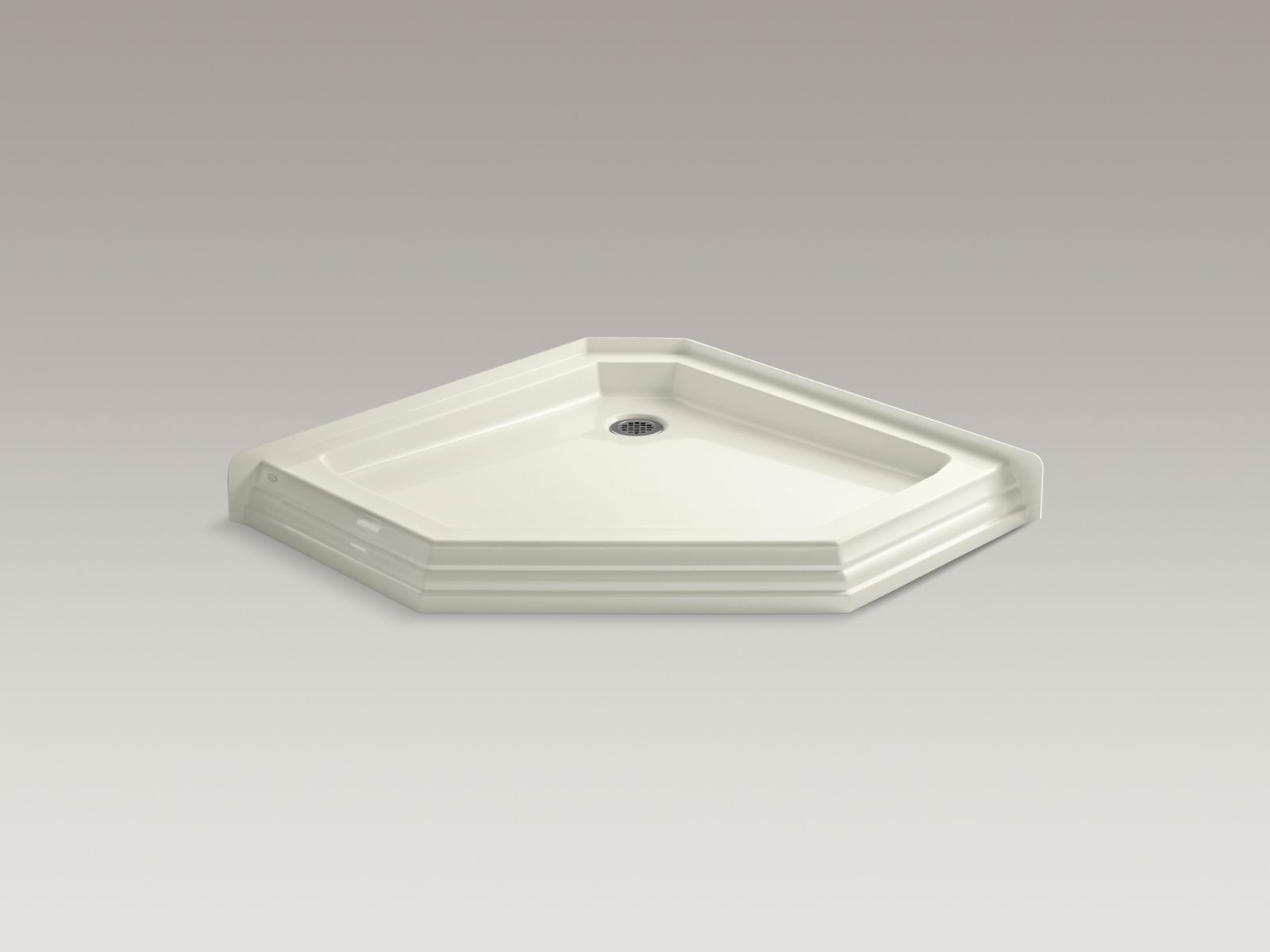 43253-memoirs-r-42-1-4-x-42-neo-angle-single-threshold-rear-center-drain-frp-shower-base-6.jpg Memoirs(R) 42-1/4" x 42" neo-angle single threshold rear center drain FRP shower base