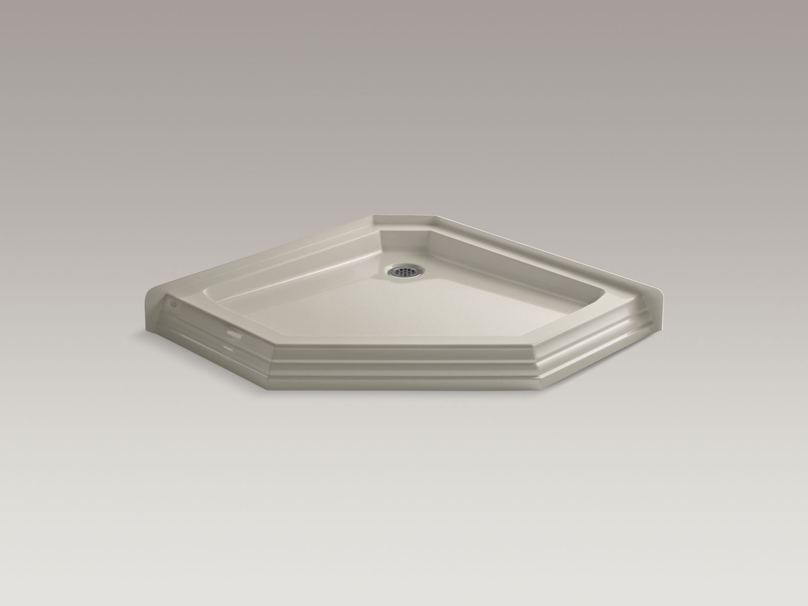 43253-memoirs-r-42-1-4-x-42-neo-angle-single-threshold-rear-center-drain-frp-shower-base-7.jpg Memoirs(R) 42-1/4" x 42" neo-angle single threshold rear center drain FRP shower base