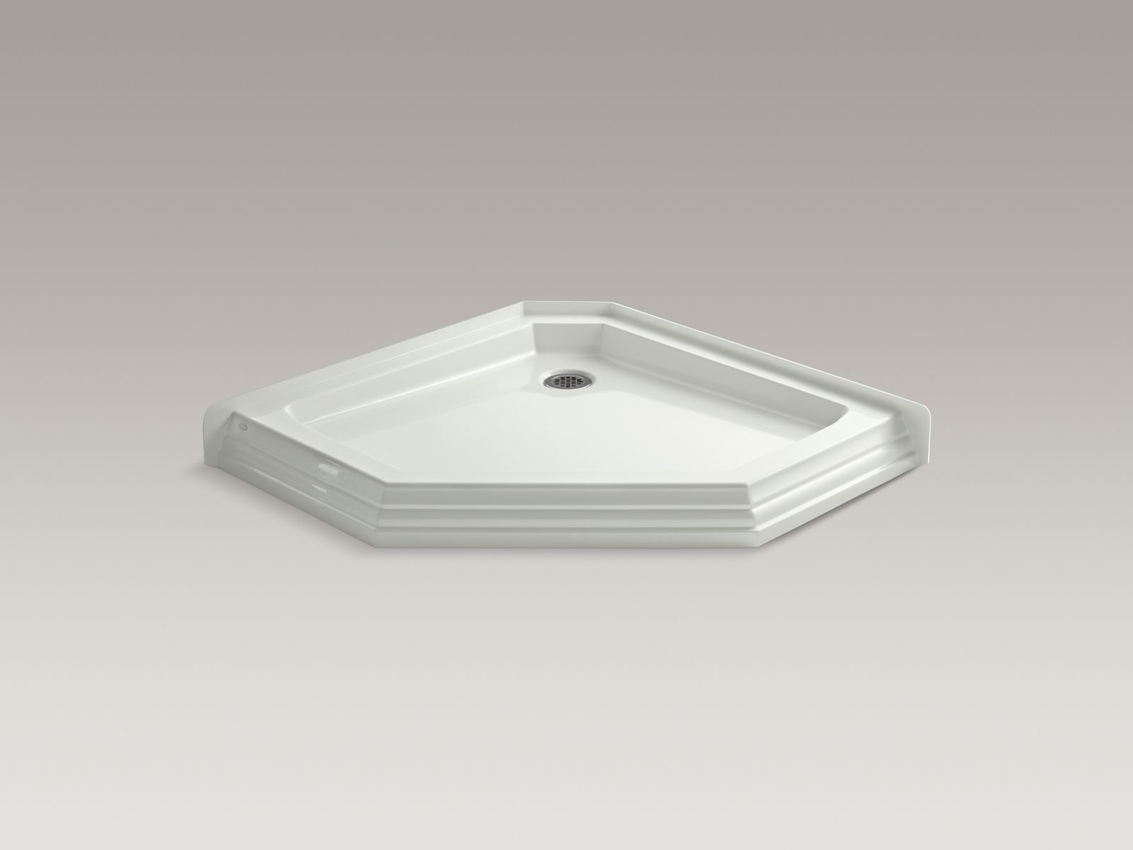 43253-memoirs-r-42-1-4-x-42-neo-angle-single-threshold-rear-center-drain-frp-shower-base-9.jpg Memoirs(R) 42-1/4" x 42" neo-angle single threshold rear center drain FRP shower base