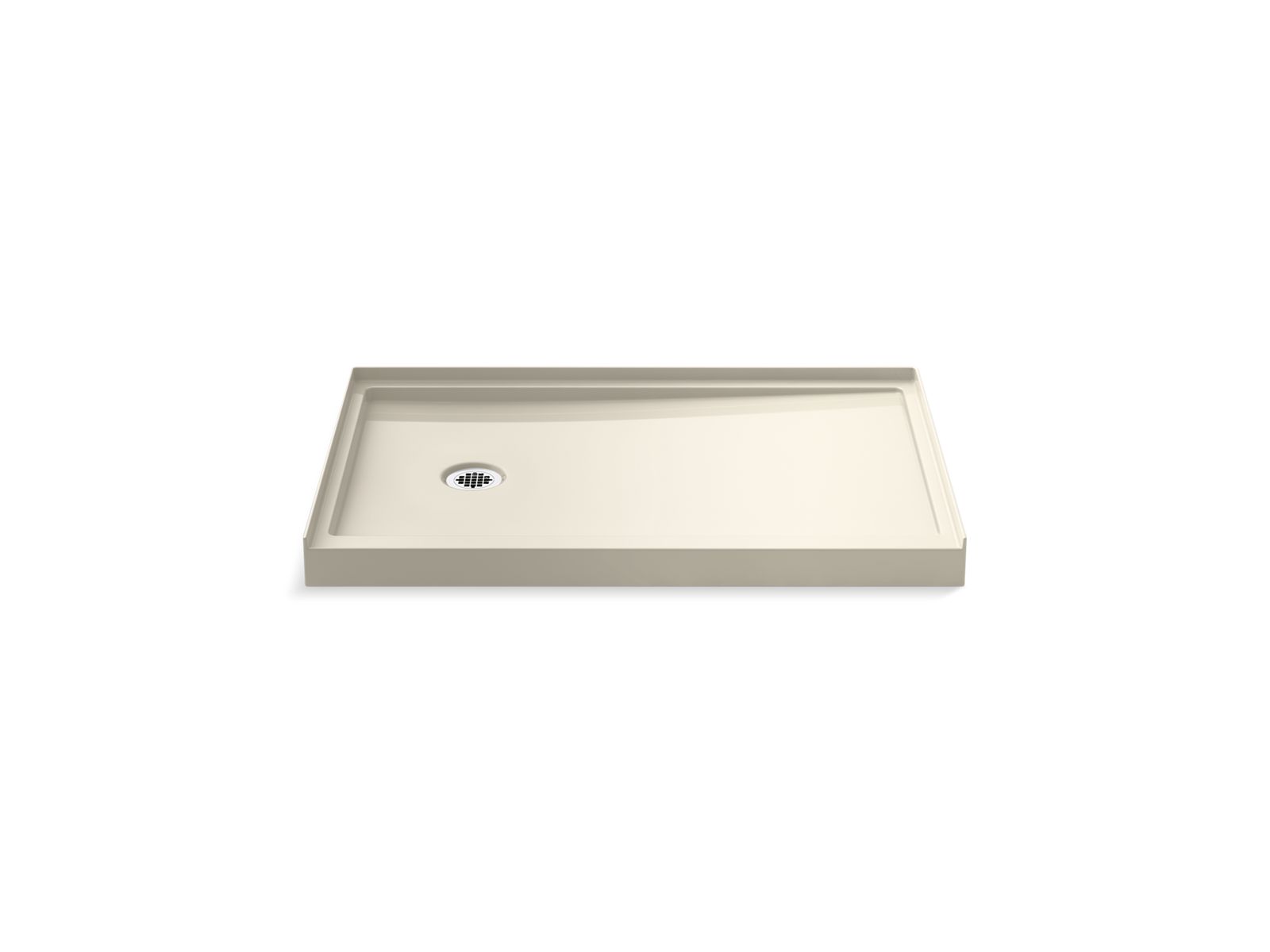 43368-rely-48-x-32-alcove-shower-base-left-drain-2.jpg Rely® 48" x 32" alcove shower base, left drain