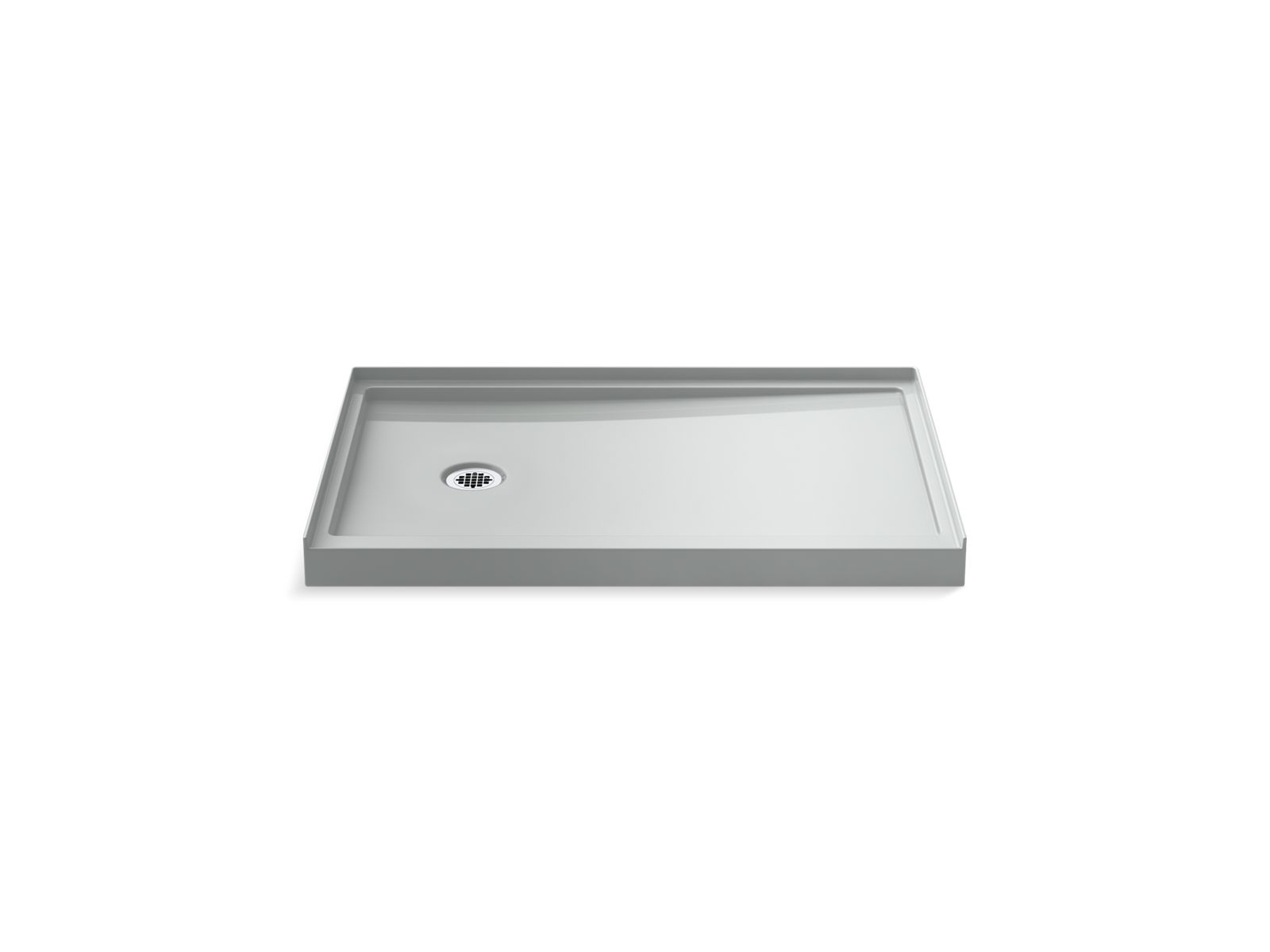 43368-rely-48-x-32-alcove-shower-base-left-drain-3.jpg Rely® 48" x 32" alcove shower base, left drain