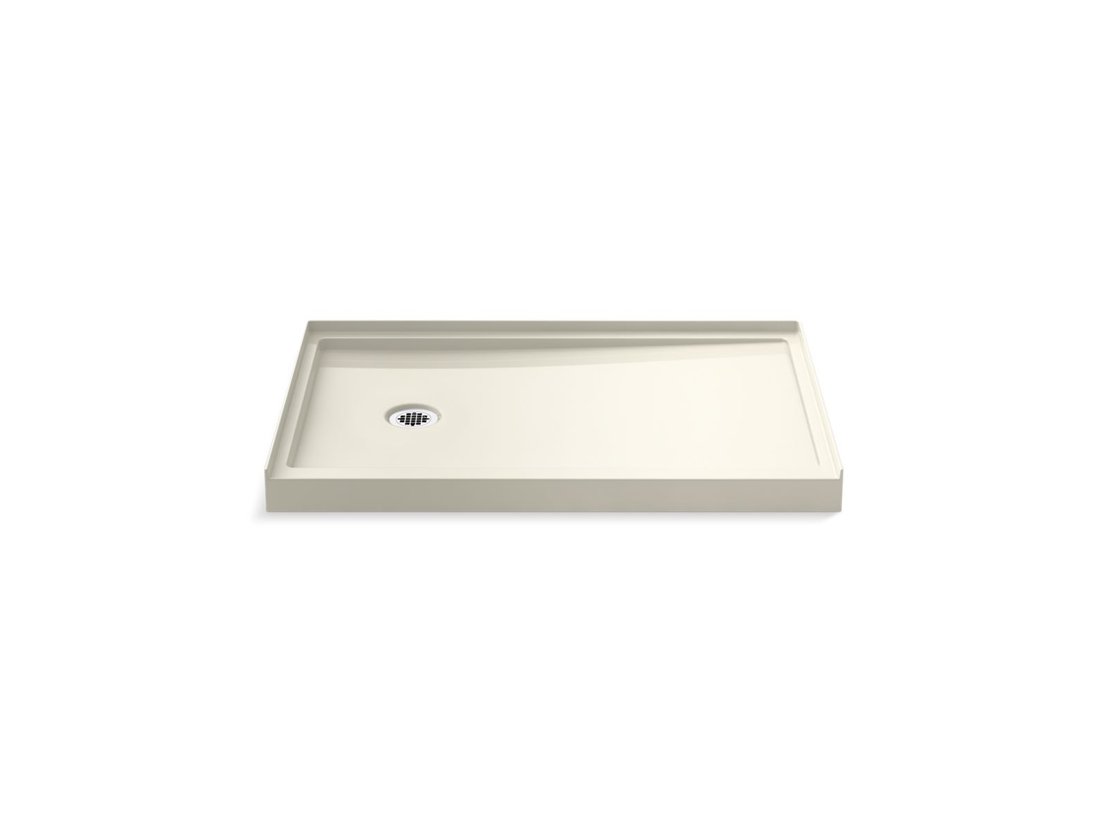 43368-rely-48-x-32-alcove-shower-base-left-drain-4.jpg Rely® 48" x 32" alcove shower base, left drain
