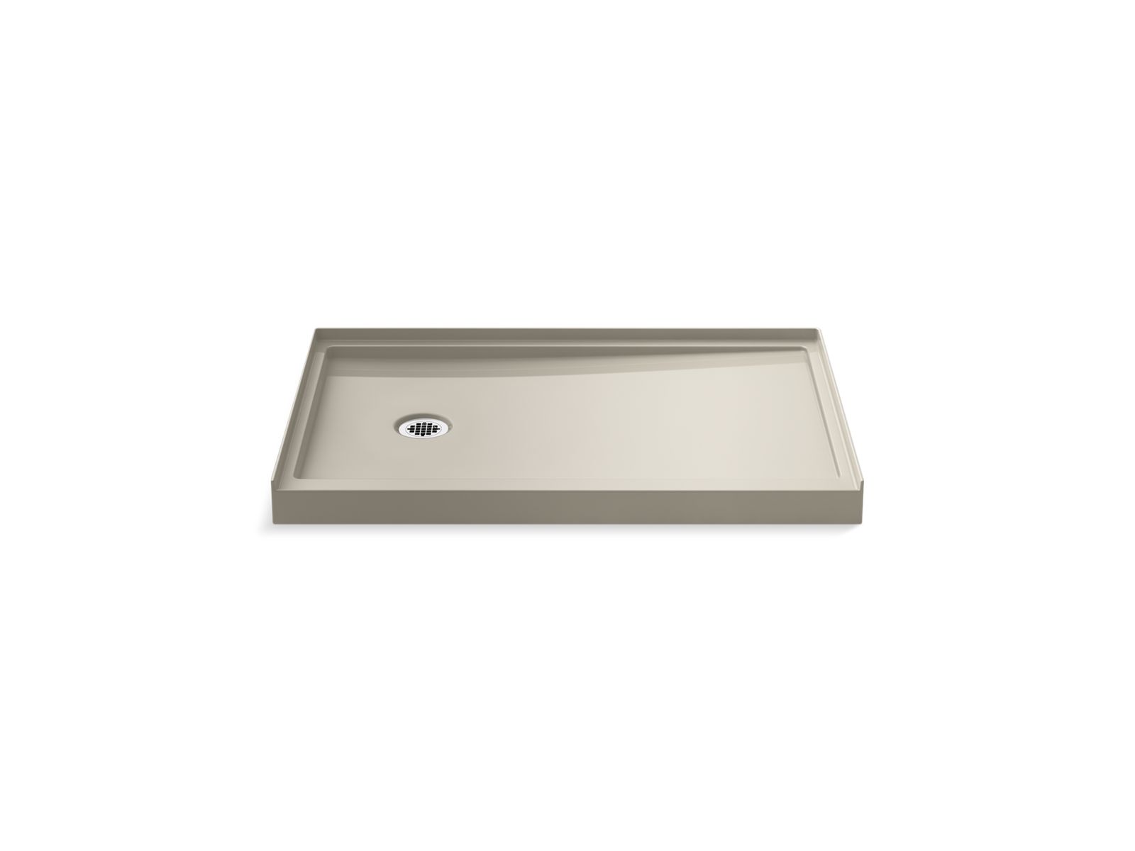 43368-rely-48-x-32-alcove-shower-base-left-drain-5.jpg Rely® 48" x 32" alcove shower base, left drain