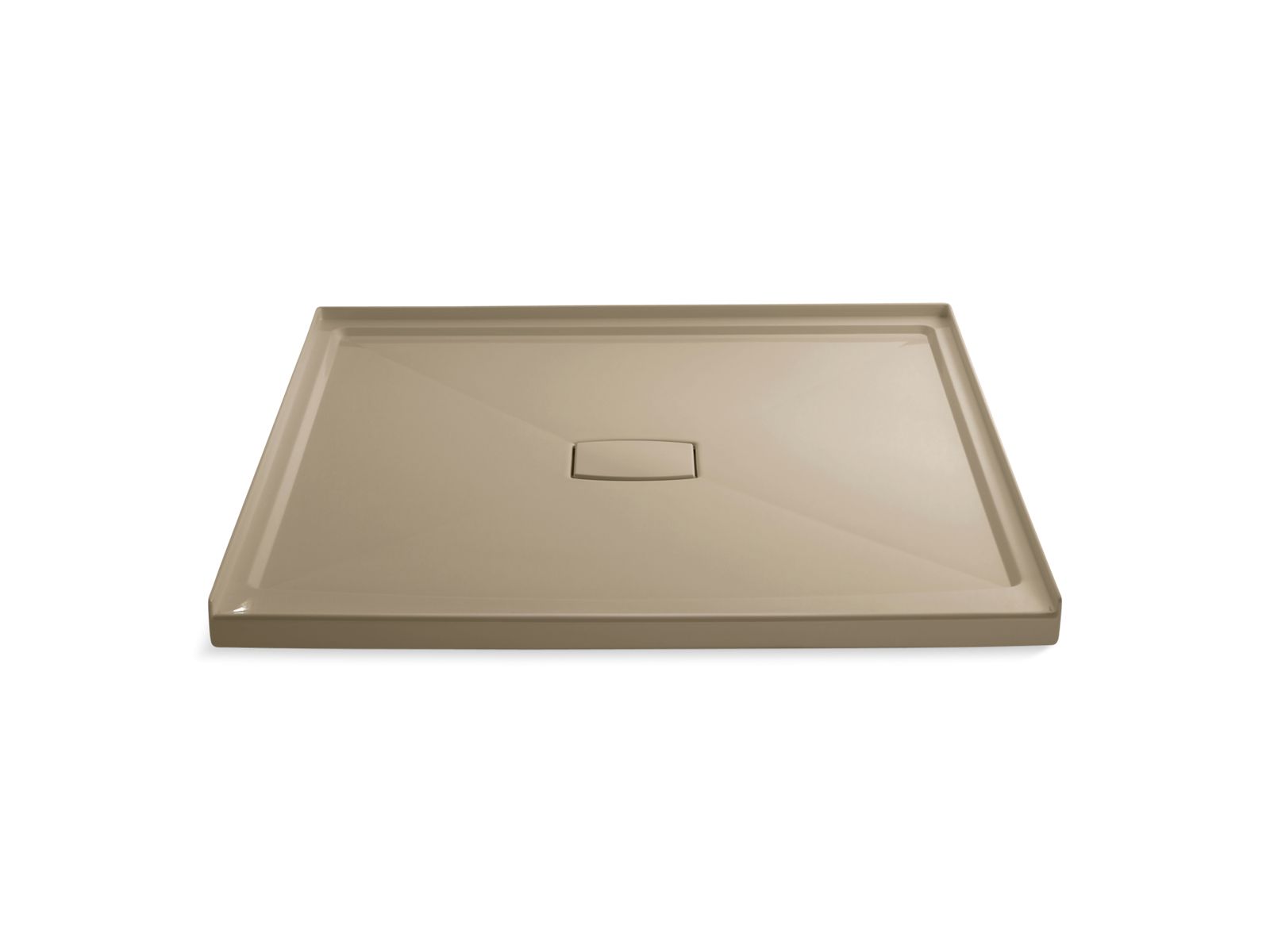 Archer® 60" x 60" alcove shower base, center drain