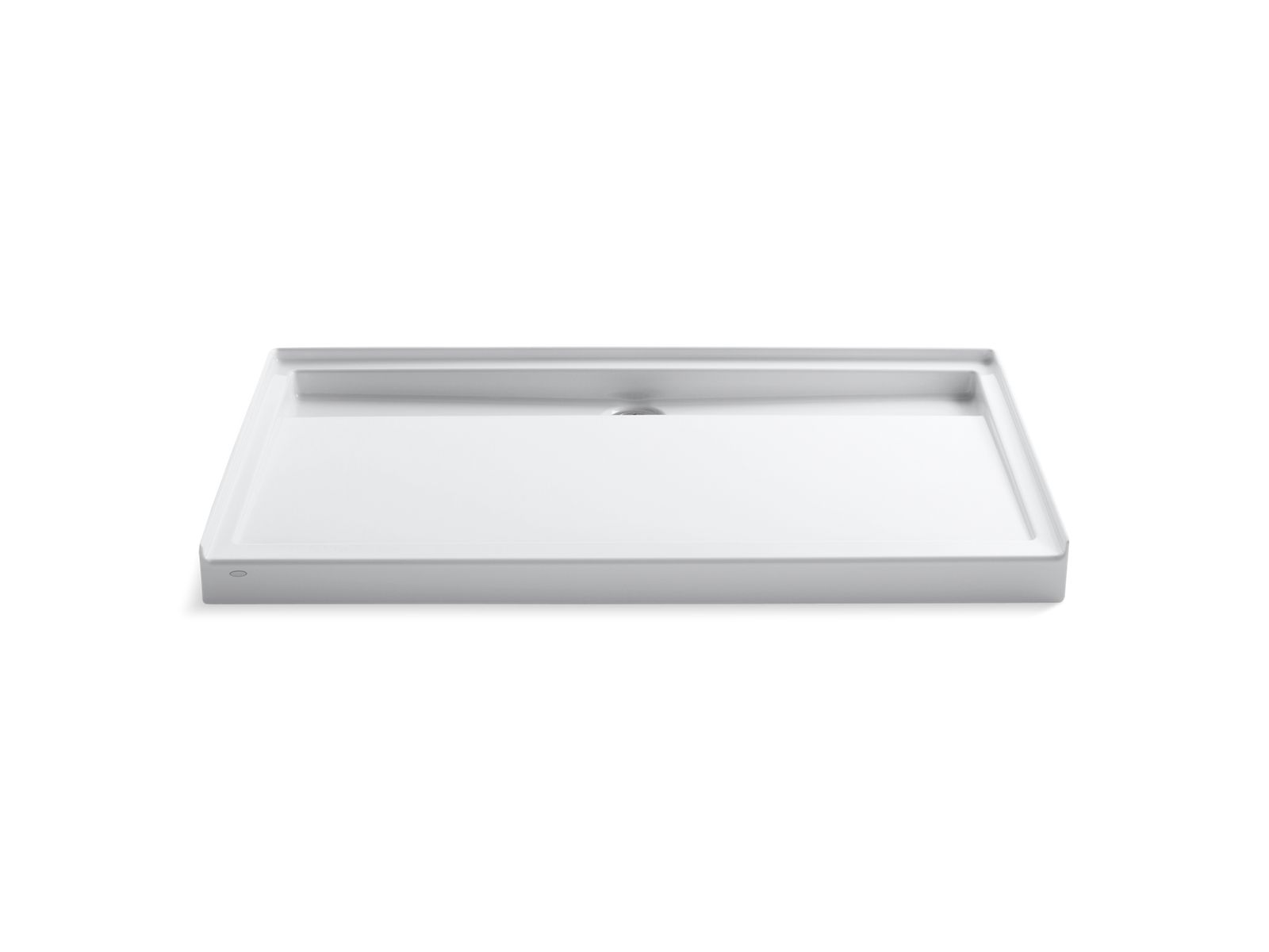 43533-groove-60-x-36-alcove-shower-base-center-drain-1.jpg Groove® 60" x 36" alcove shower base, center drain