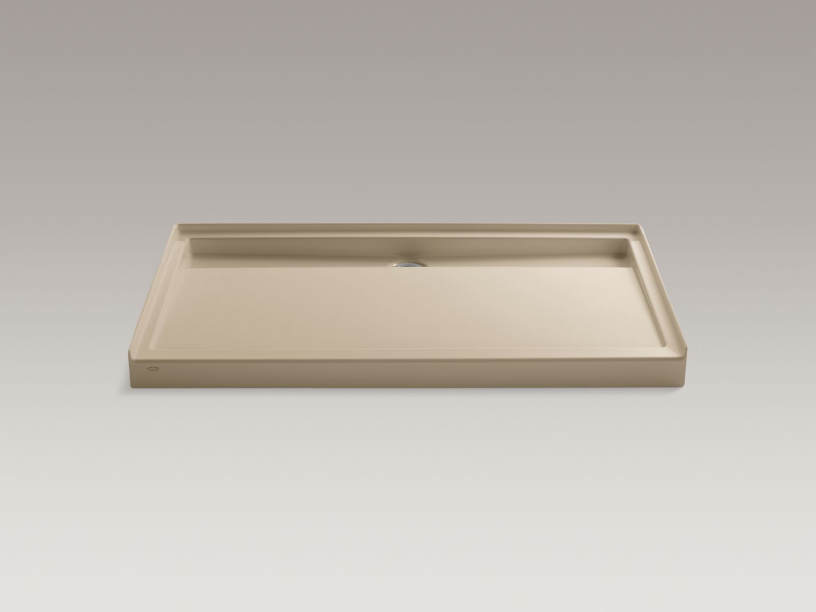 43533-groove-60-x-36-alcove-shower-base-center-drain-2.jpg Groove® 60" x 36" alcove shower base, center drain