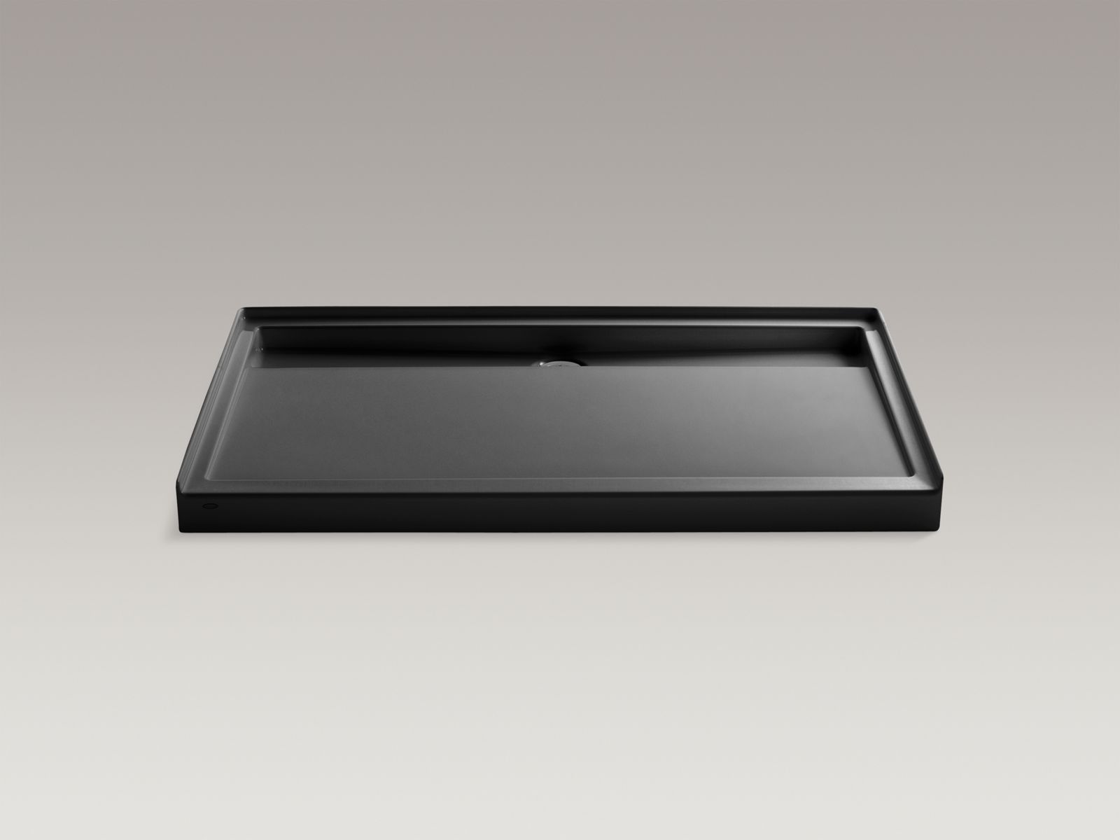 43533-groove-60-x-36-alcove-shower-base-center-drain-4.jpg Groove® 60" x 36" alcove shower base, center drain