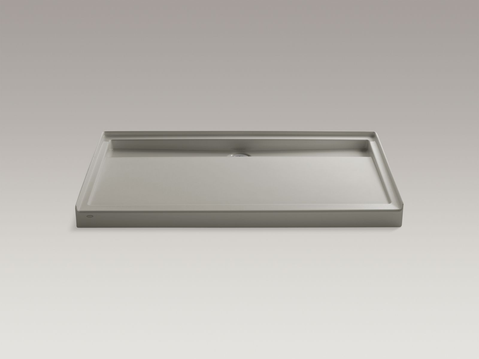 43533-groove-60-x-36-alcove-shower-base-center-drain-8.jpg Groove® 60" x 36" alcove shower base, center drain