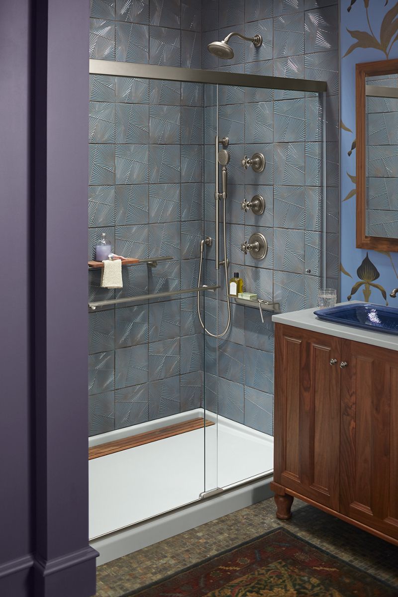 43545-groove-60-x-42-alcove-shower-base-rear-center-drain-10.jpg Groove® 60" x 42" alcove shower base, rear center drain