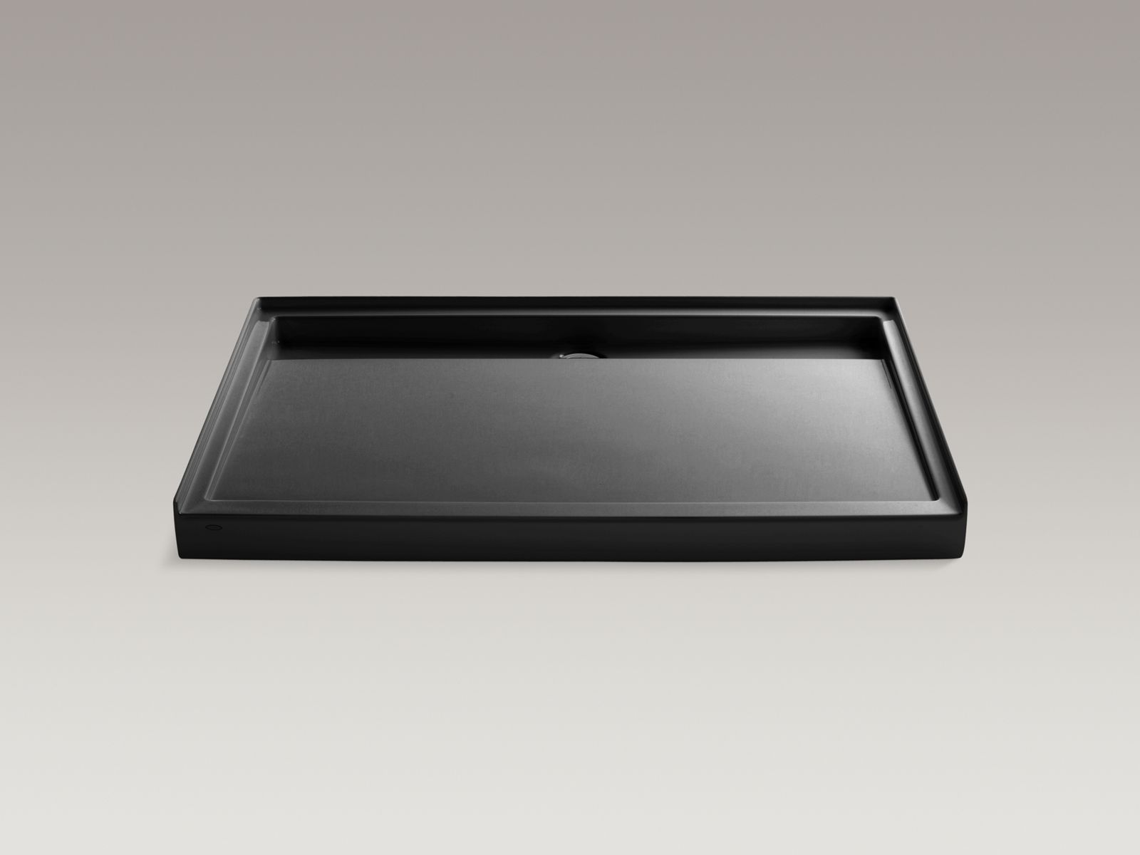 43545-groove-60-x-42-alcove-shower-base-rear-center-drain-4.jpg Groove® 60" x 42" alcove shower base, rear center drain