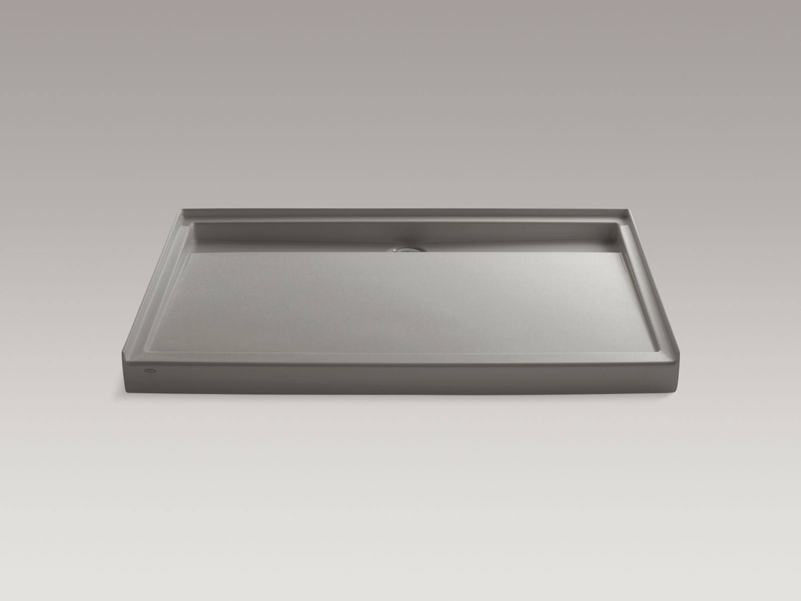 43545-groove-60-x-42-alcove-shower-base-rear-center-drain-8.jpg Groove® 60" x 42" alcove shower base, rear center drain