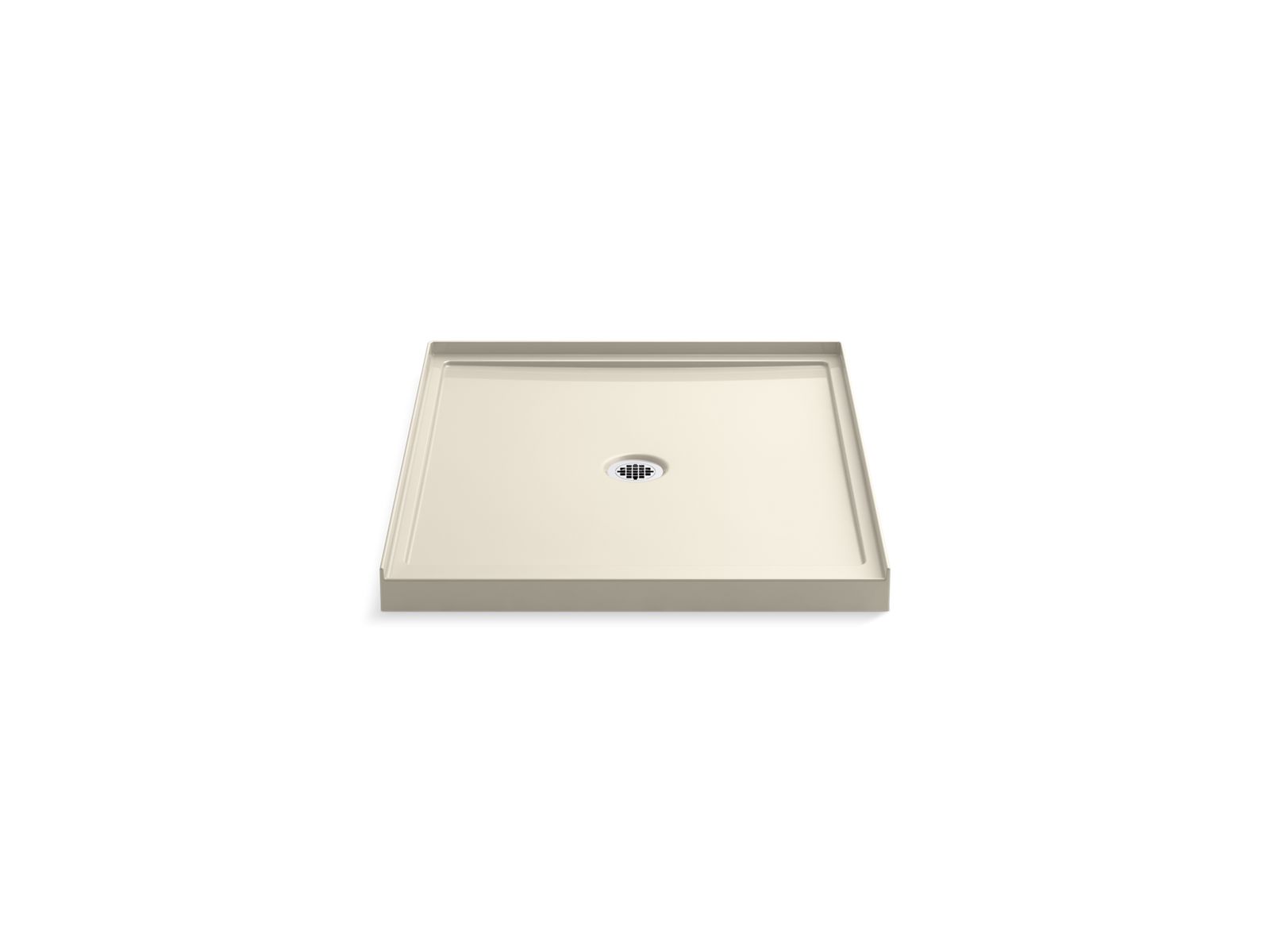 43595-rely-36-x-42-alcove-shower-base-center-drain-2.jpg Rely® 36" x 42" alcove shower base, center drain