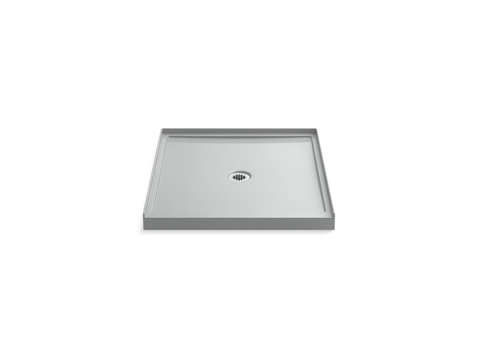 43595-rely-36-x-42-alcove-shower-base-center-drain-3.jpg Rely® 36" x 42" alcove shower base, center drain