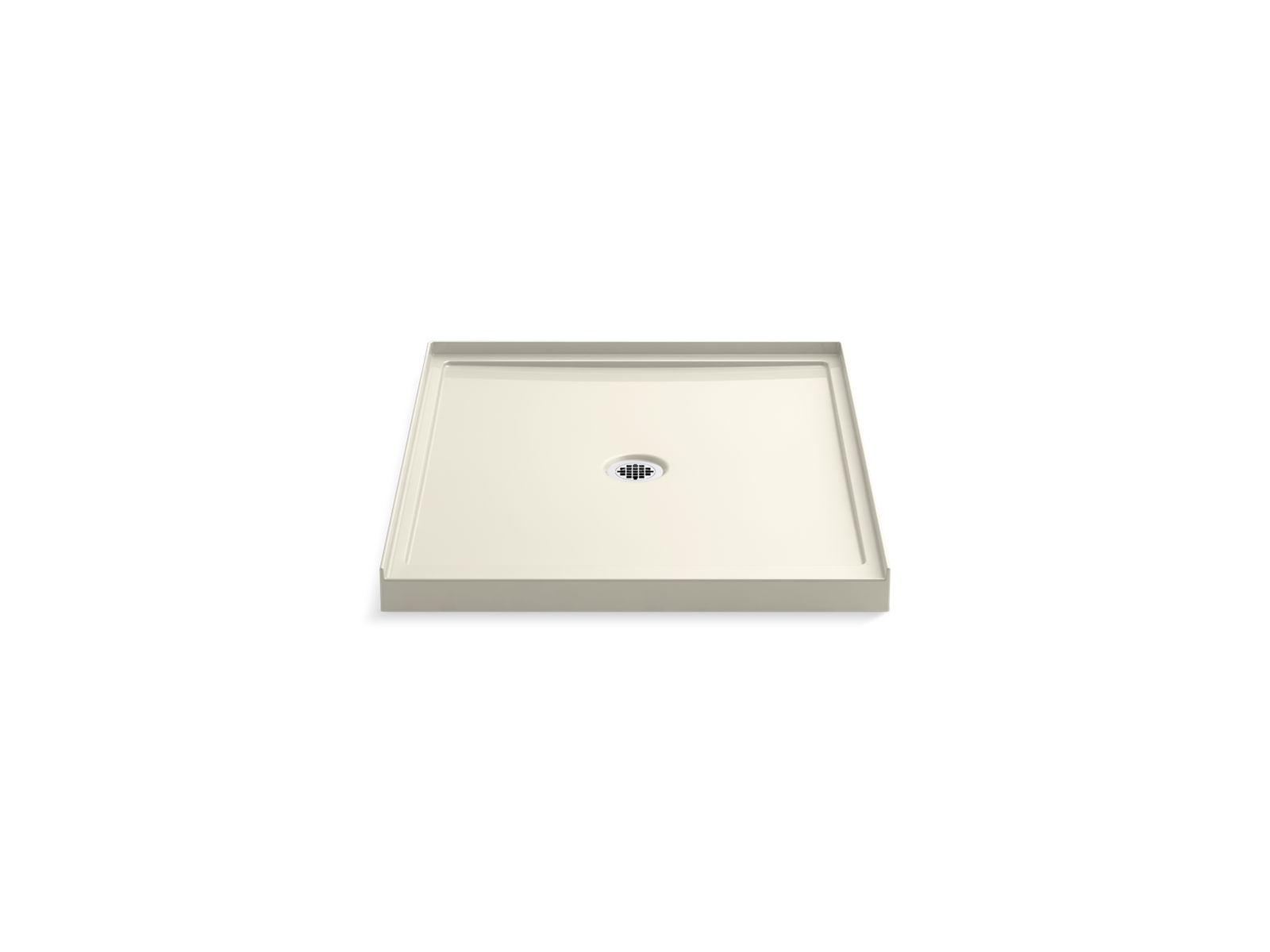 43595-rely-36-x-42-alcove-shower-base-center-drain-4.jpg Rely® 36" x 42" alcove shower base, center drain