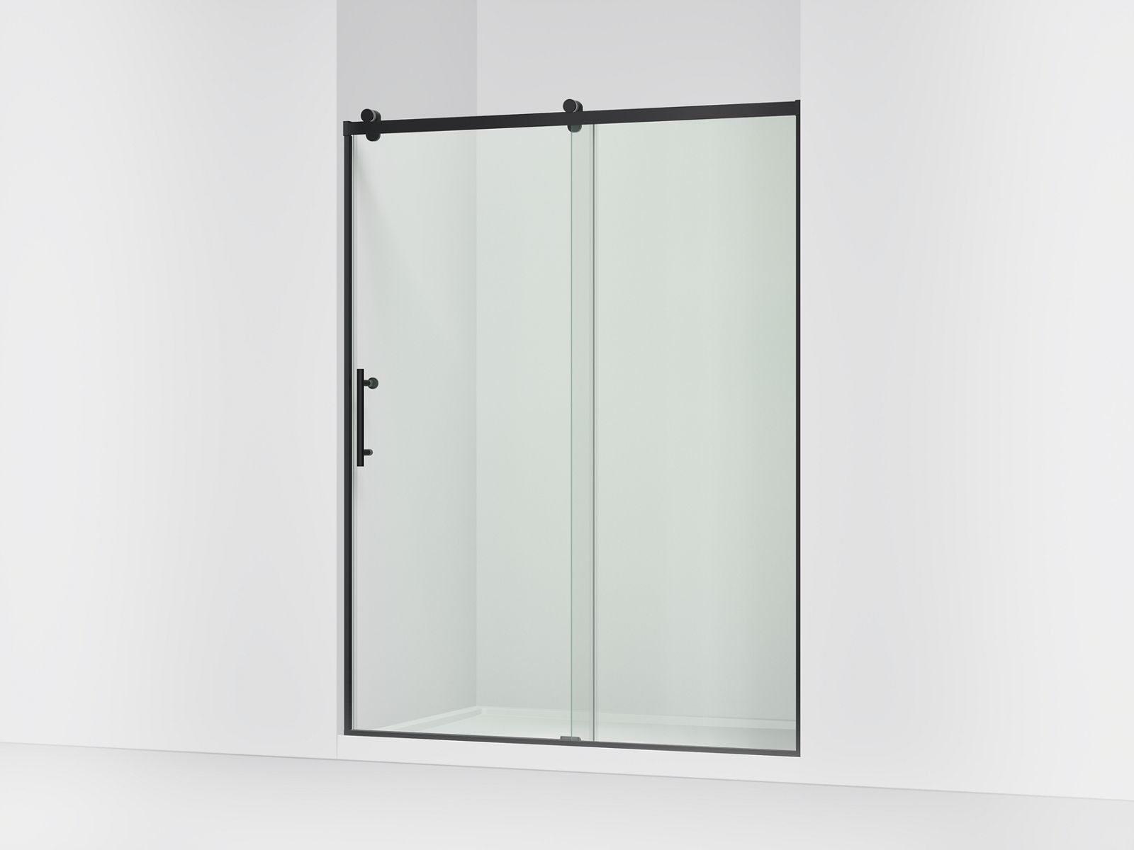 43610-rely-77-h-sliding-shower-door-with-3-8-thick-glass-2.jpg Rely® 77" H sliding shower door with 3/8"-thick glass
