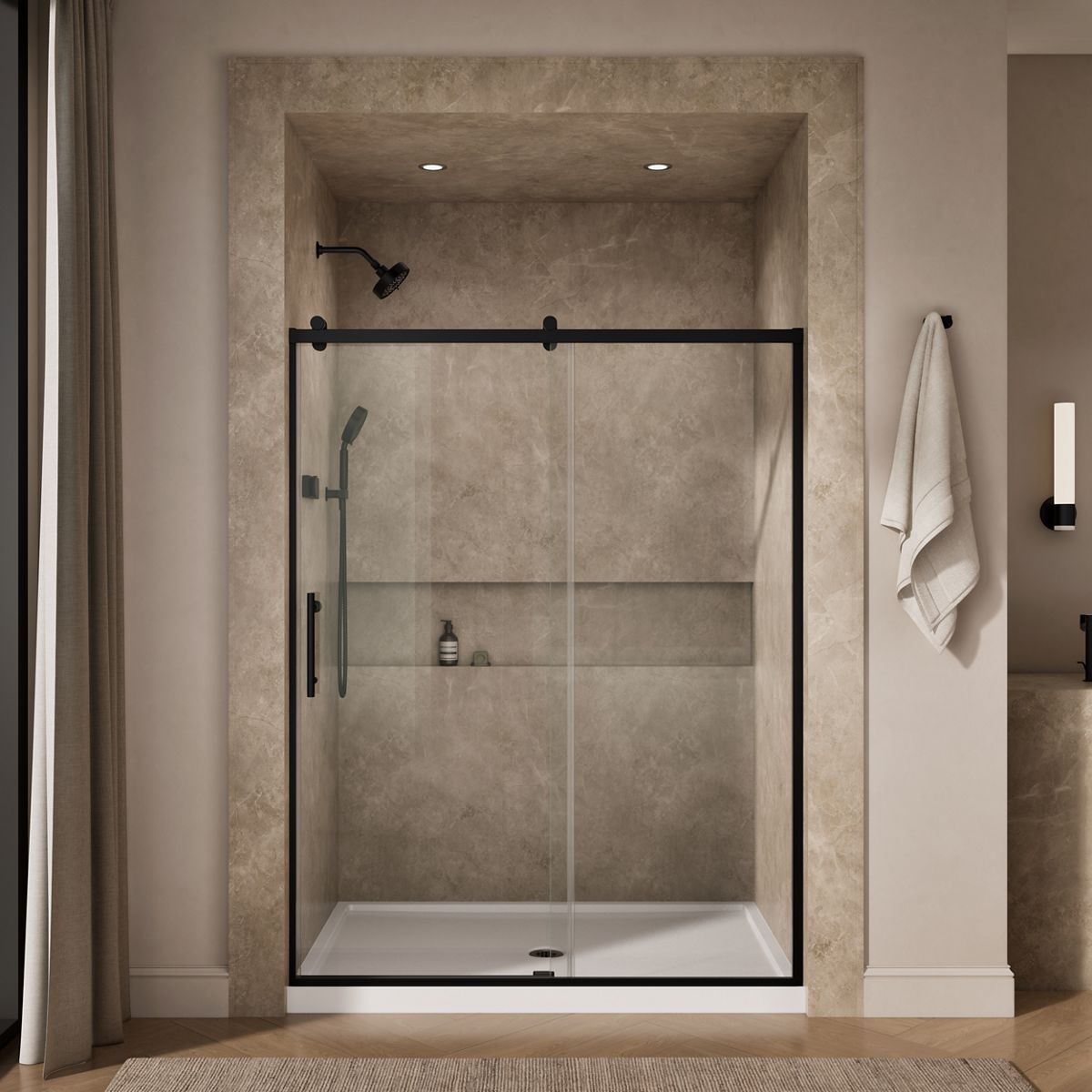 43610-rely-77-h-sliding-shower-door-with-3-8-thick-glass-23.jpg Rely® 77" H sliding shower door with 3/8"-thick glass