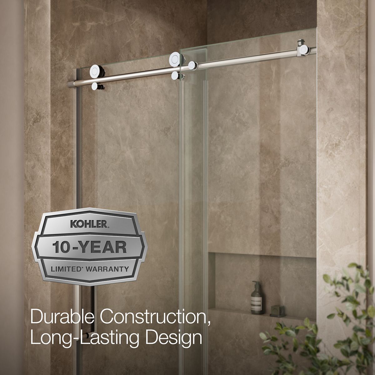 43631-composed-moving-panel-shower-door-78-h-x-44-5-8-47-7-8-w-with-3-8-thick-crystal-clear-glass-3.jpg Composed™ Moving panel shower door, 78" H x 44-5/8 - 47-7/8" W, with 3/8" thick Crystal Clear glass