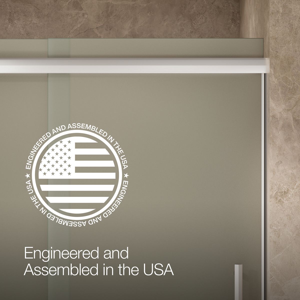 43633-pleat-frameless-sliding-shower-door-79-1-16-h-x-54-5-8-59-5-8-w-with-5-16-thick-frosted-glass-17.jpg Pleat® Frameless sliding shower door, 79-1/16" H x 54-5/8 - 59-5/8" W, with 5/16" thick Frosted glass